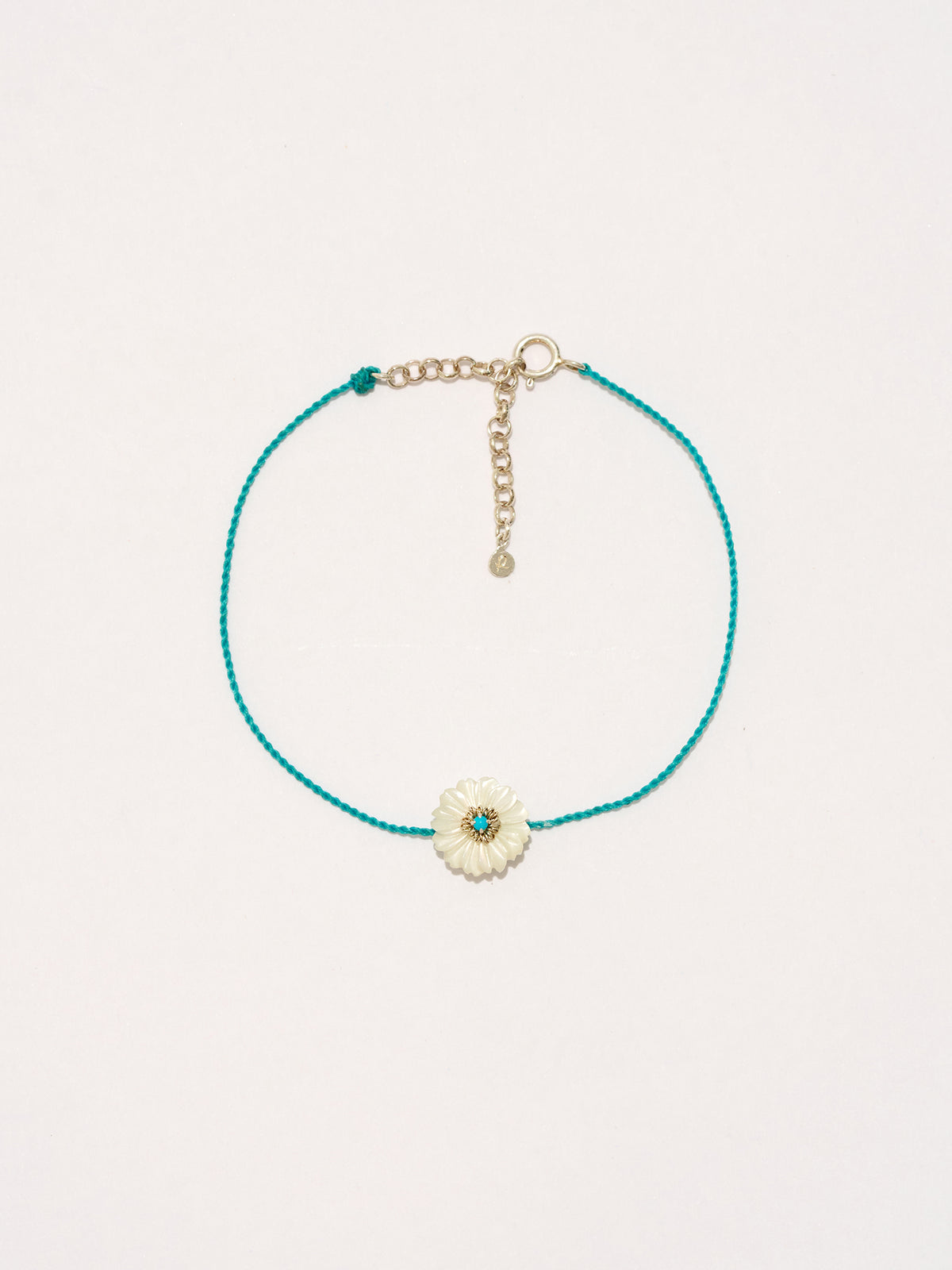 Daisy Blue Strand Bracelet