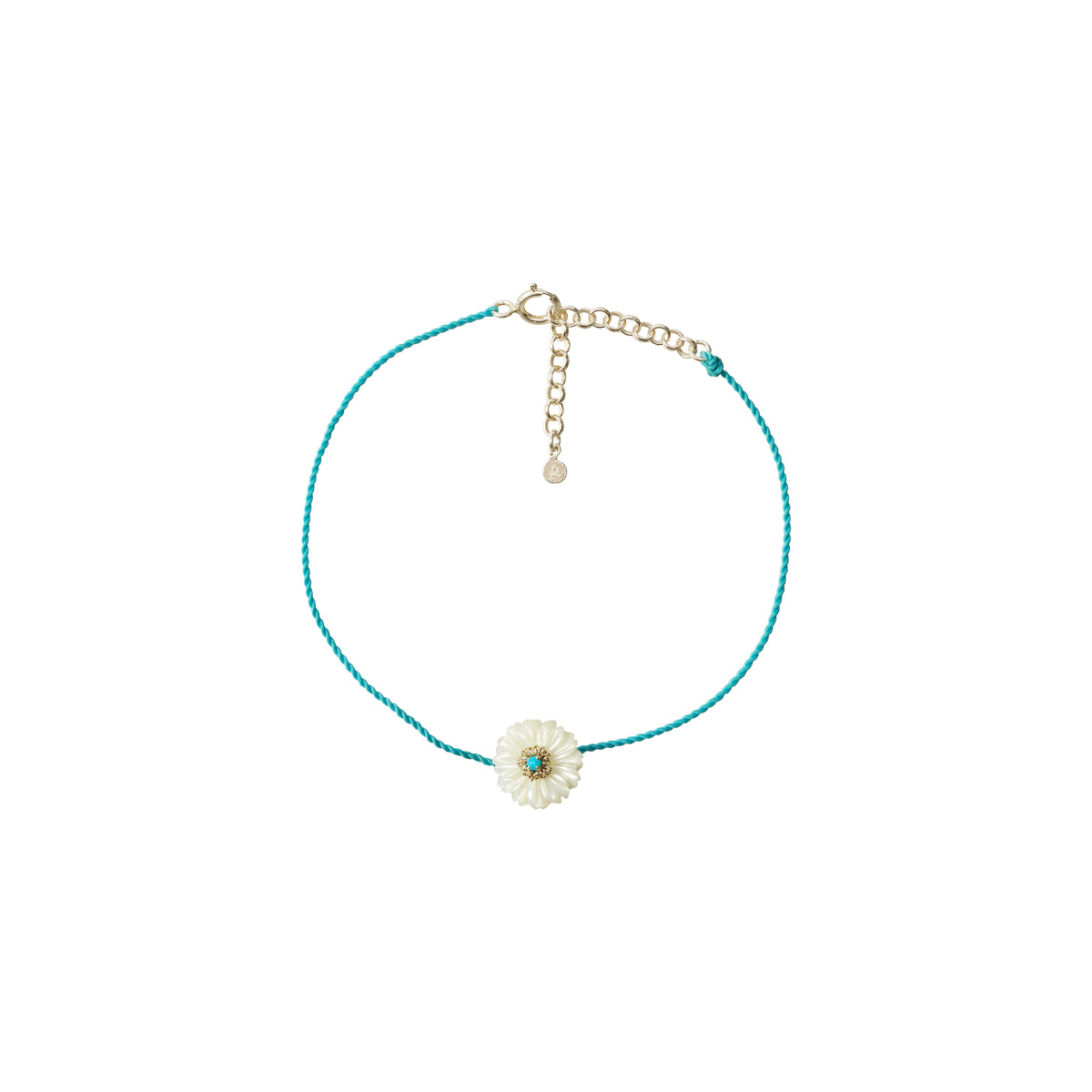 Daisy Blue Strand Bracelet
