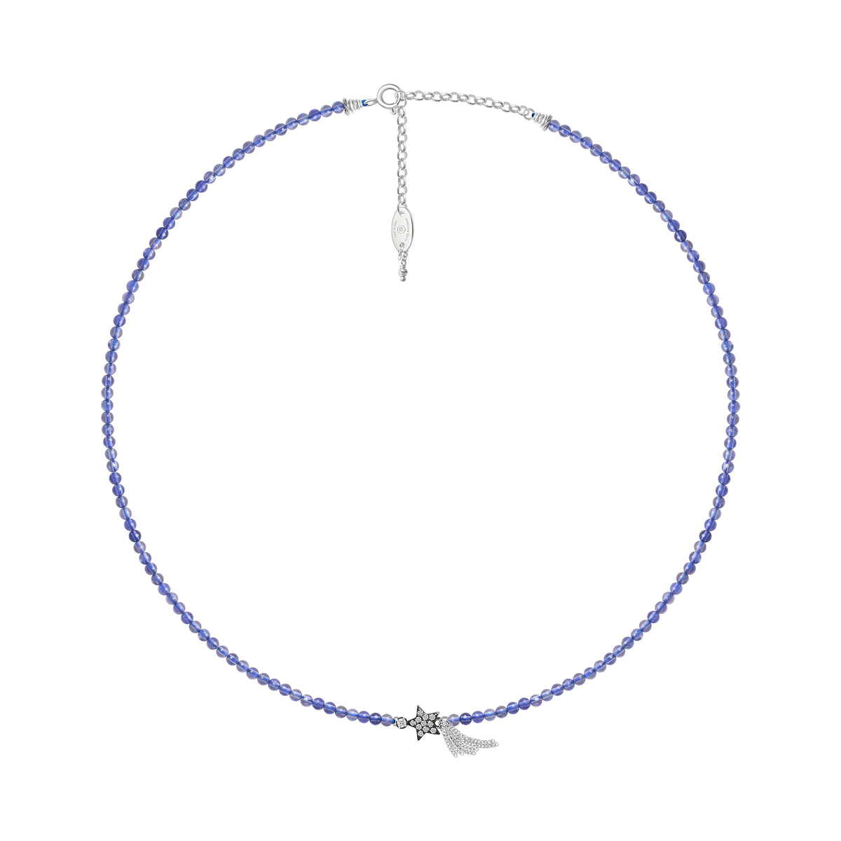 Iolite Shooting Star Necklace