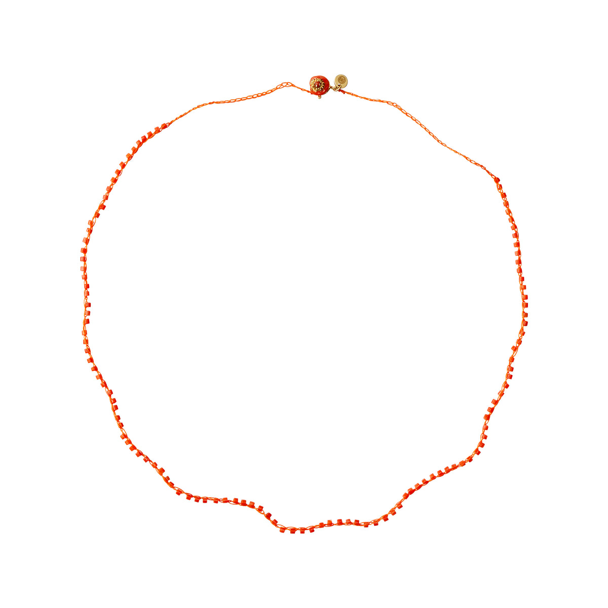 Little Daisy Crochet Cord Necklace