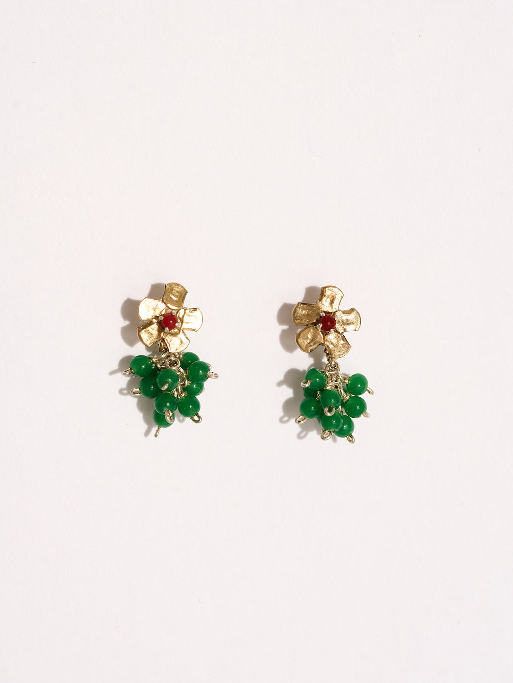Jade Drop Earrings