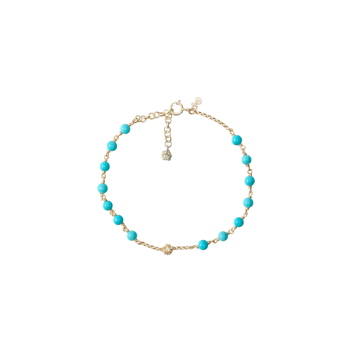 Daisy Blue Bracelet