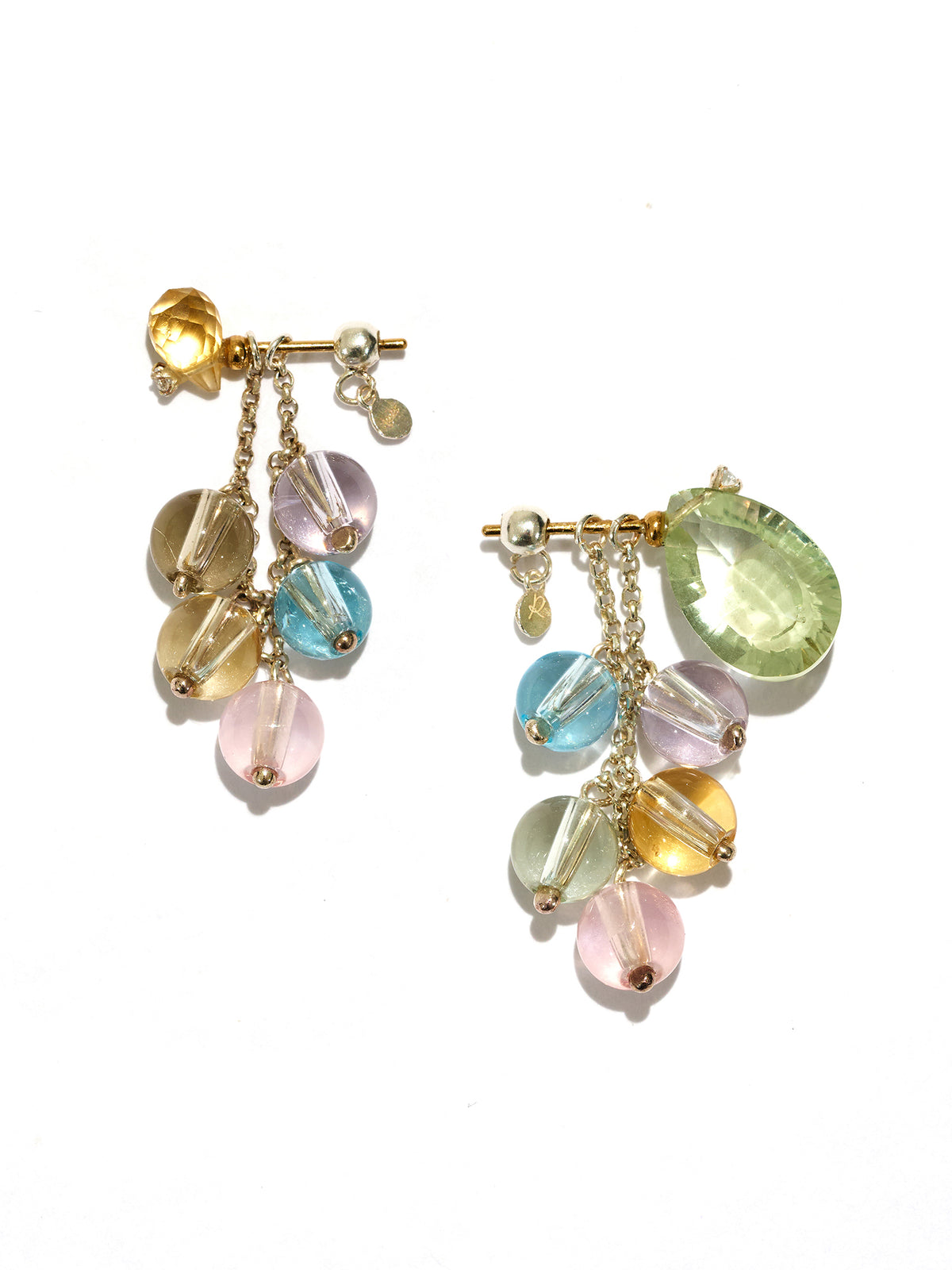 Prismatic Rain Drop Earrings