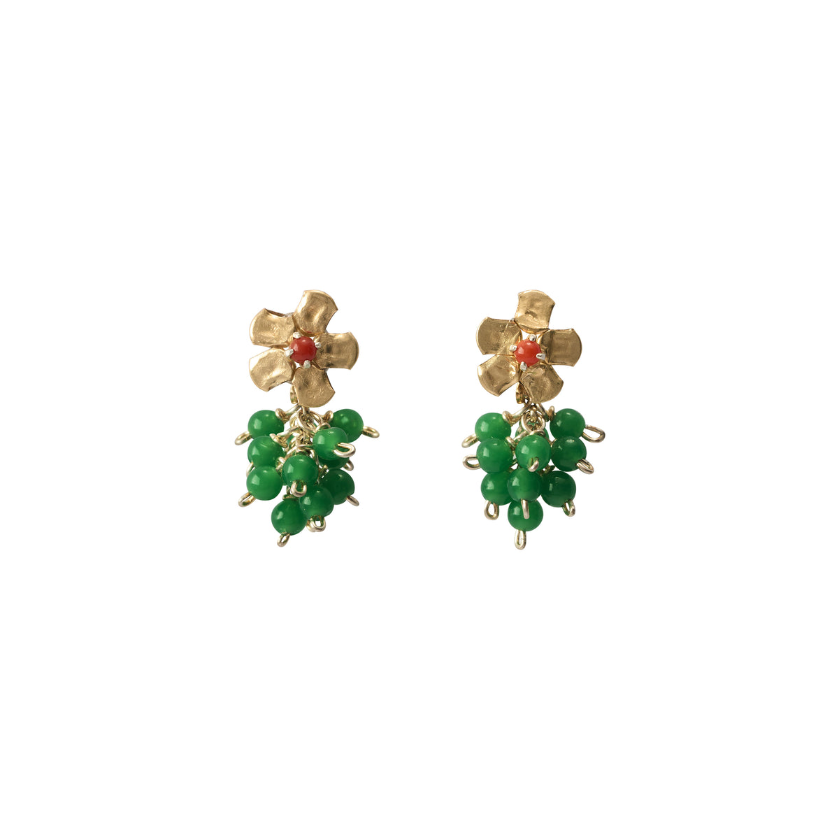 Jade Drop Earrings