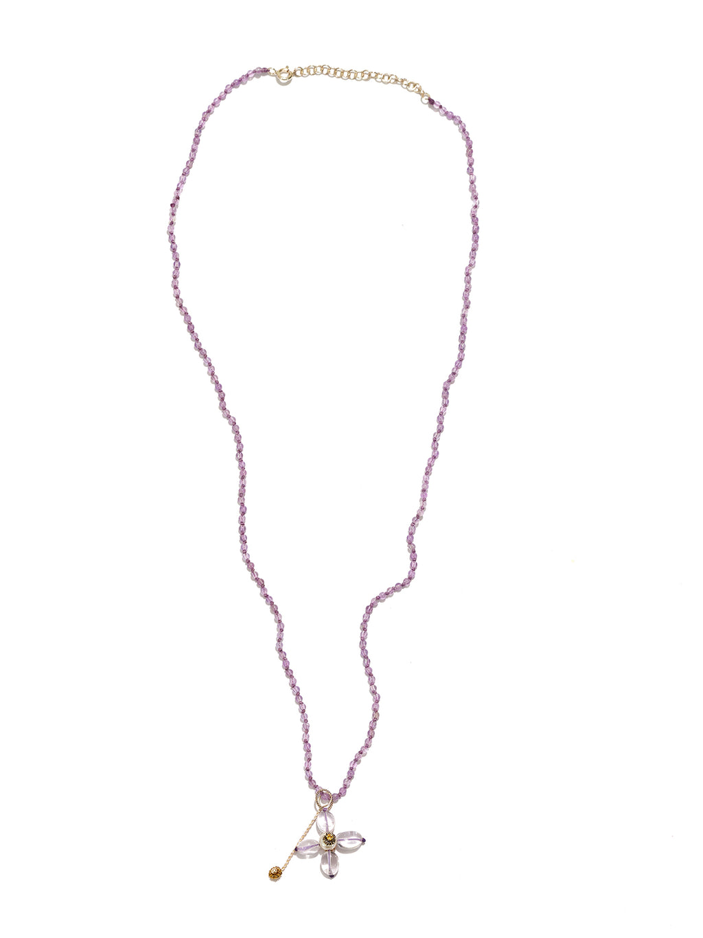Cross Bloom Necklace