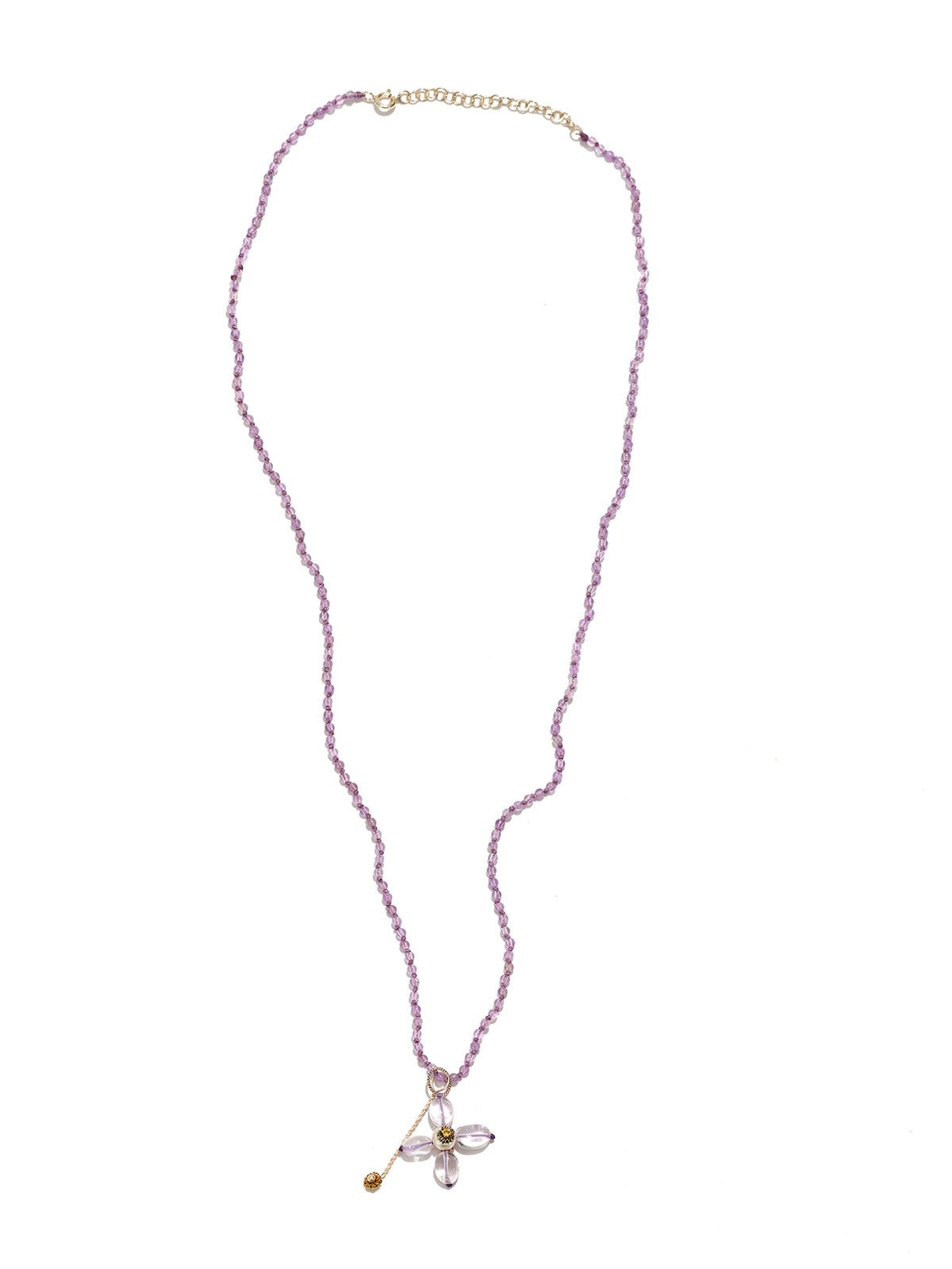 Cross Bloom Necklace