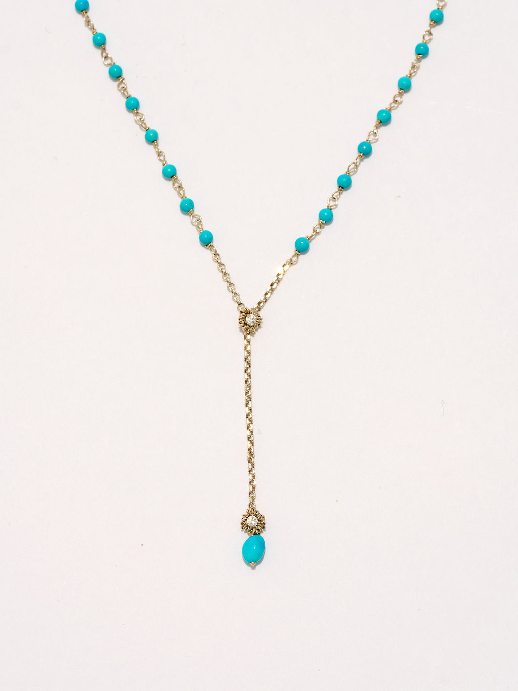Daisy Blue Anklet
