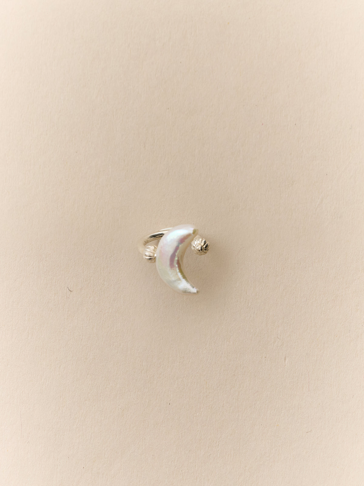 Crescent Clip-On Earring