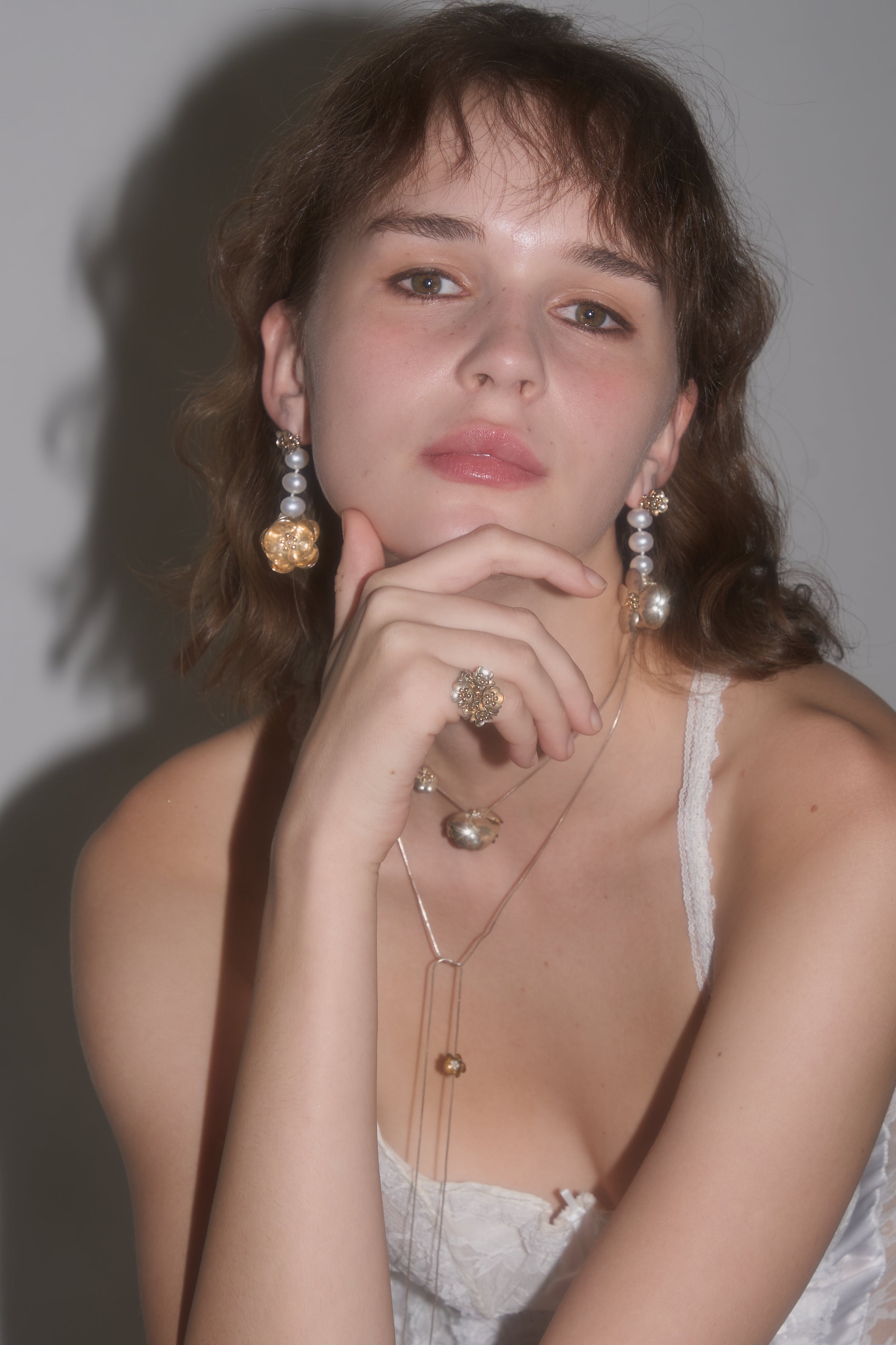 Triple Flower Ring