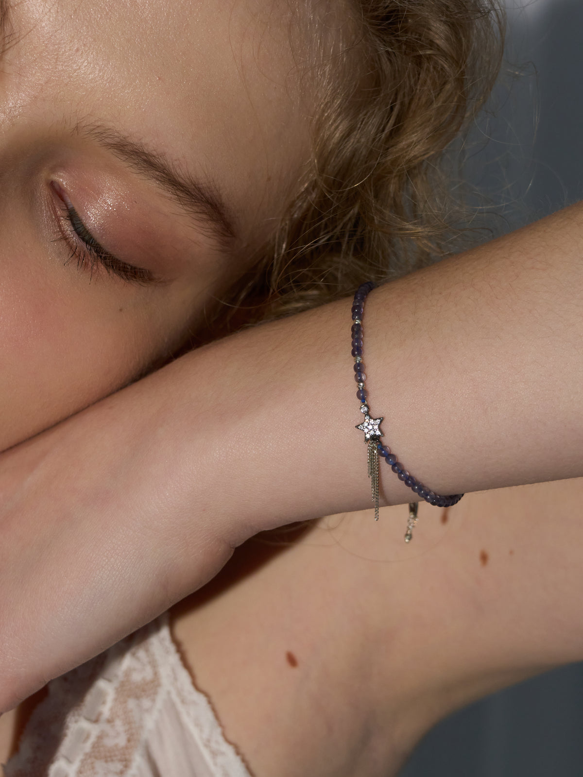 Iolite Shooting Star Bracelet