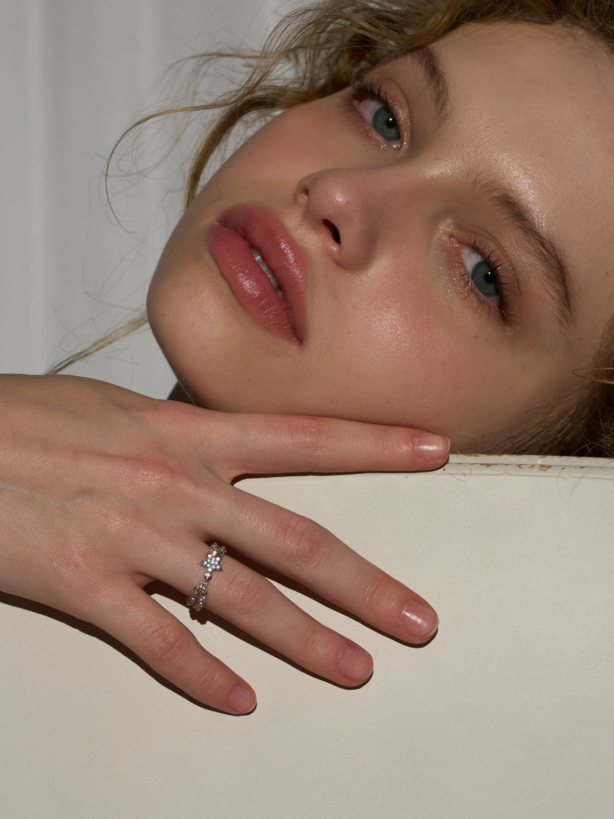 Double-Band Star Ring