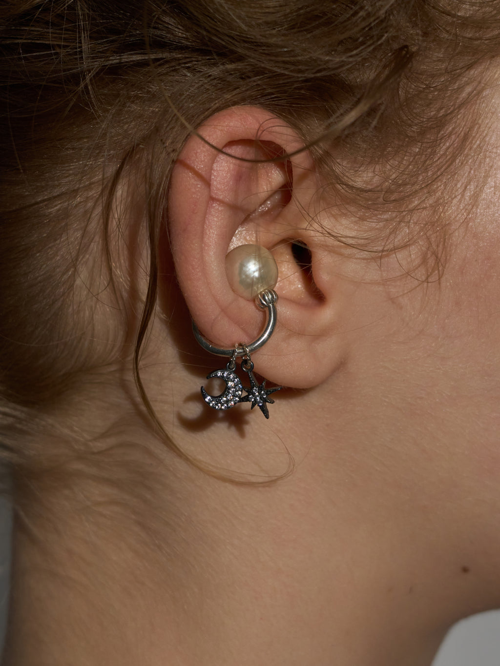 Lunar Clip-On Earring