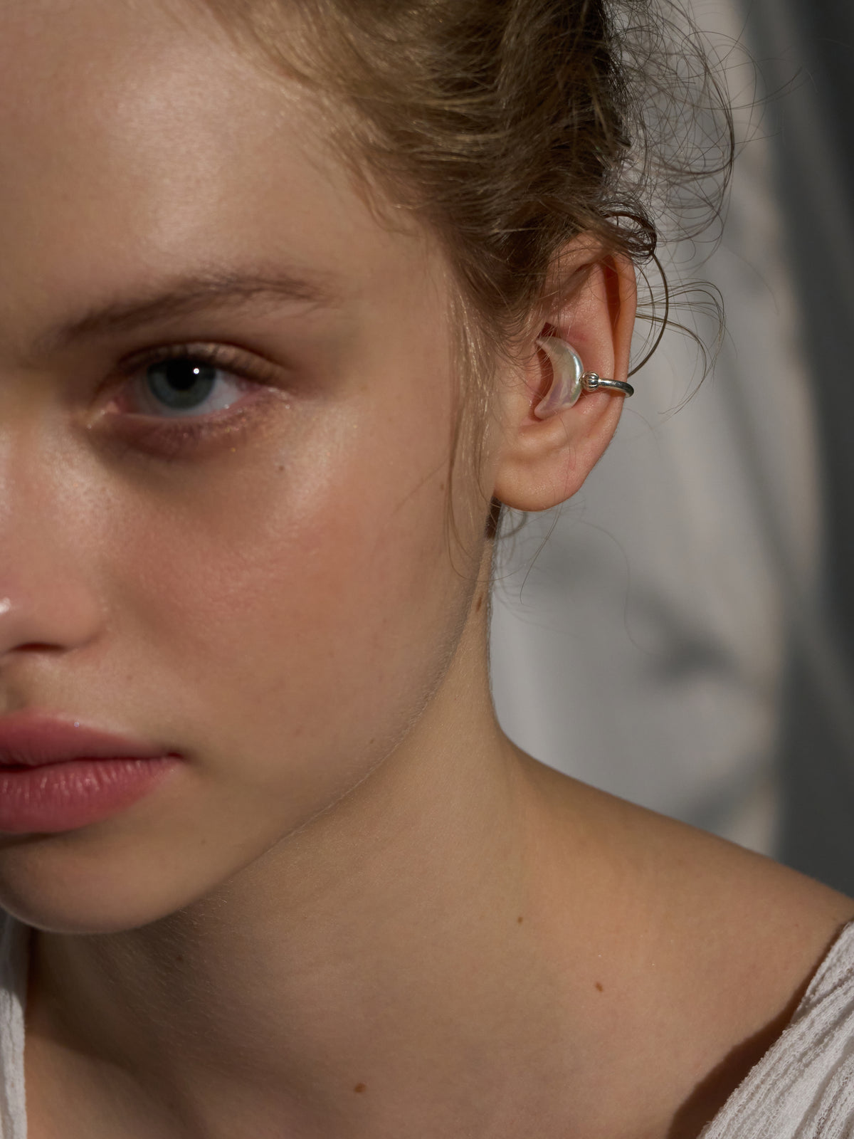 Crescent Clip-On Earring