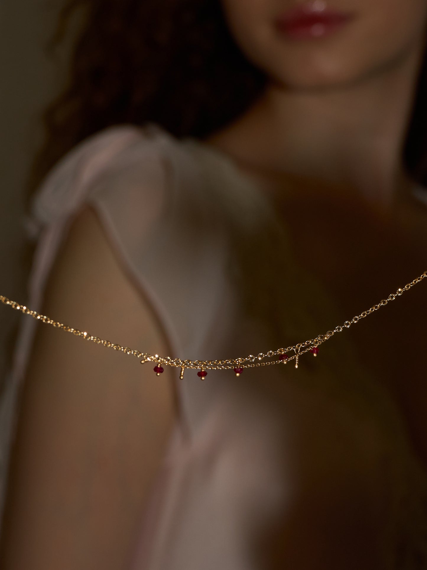 18k Ruby Radiance Necklace