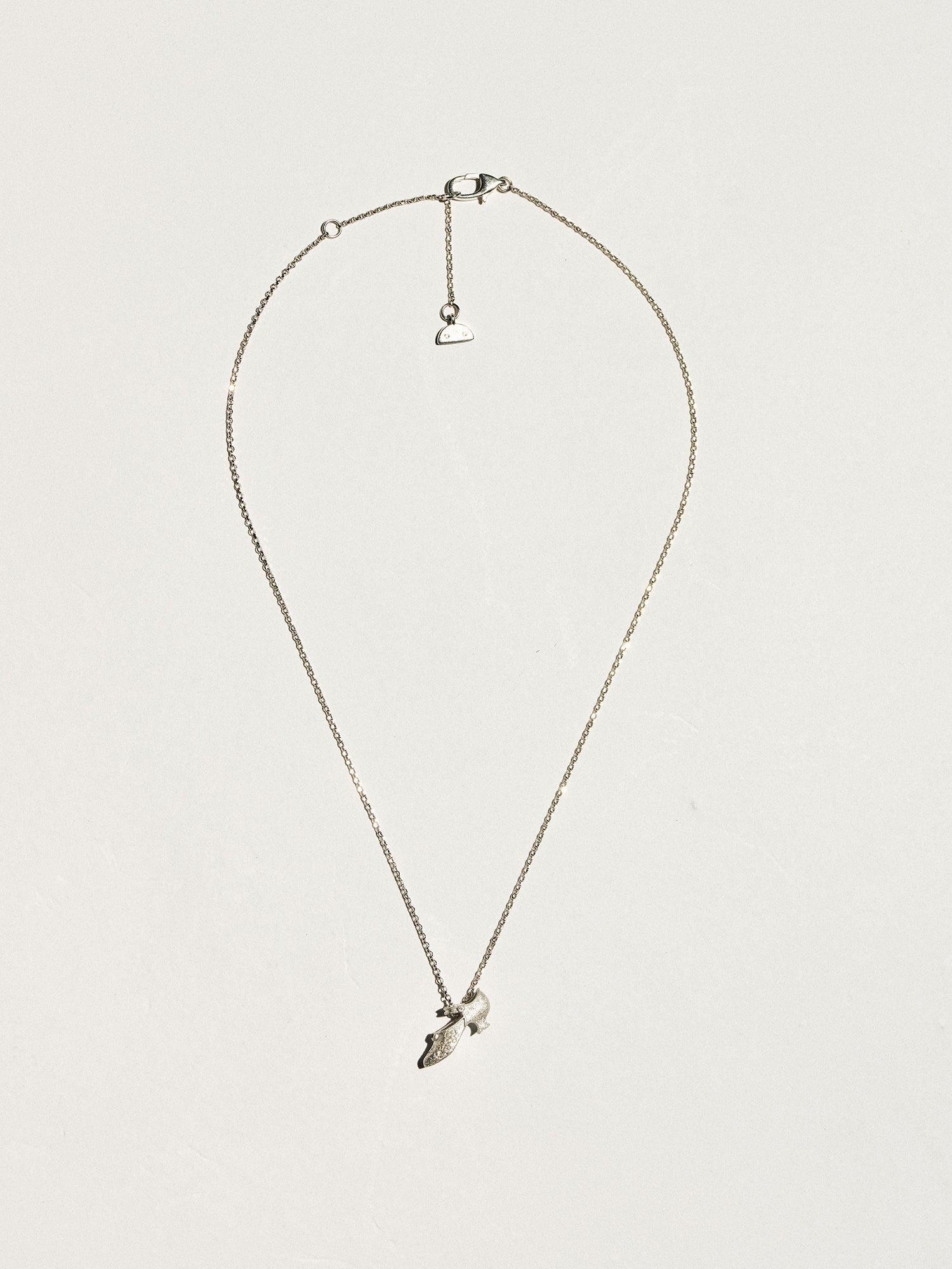 Vintage Mary Jane Shoe Necklace