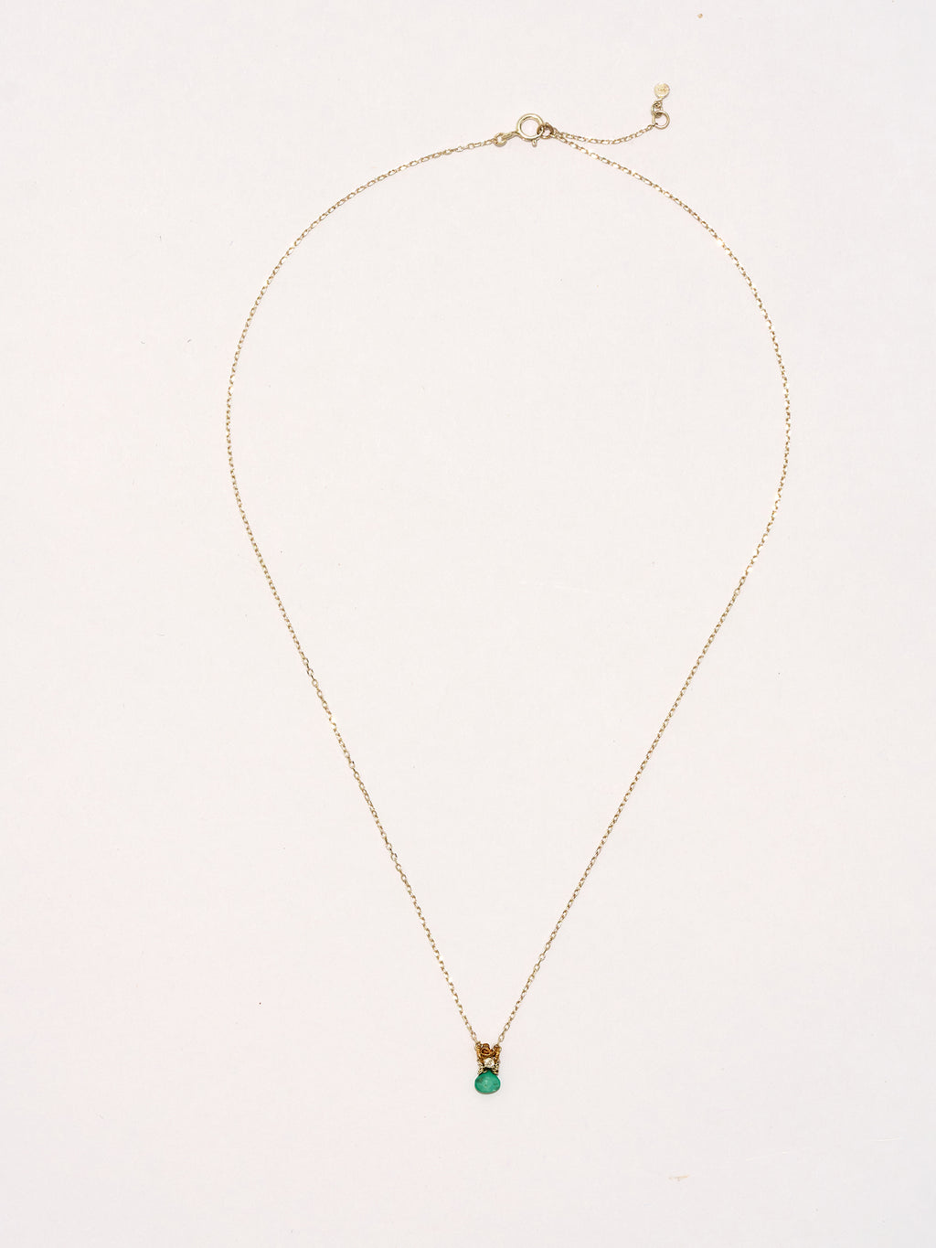 Daisy Blue Chain Necklace
