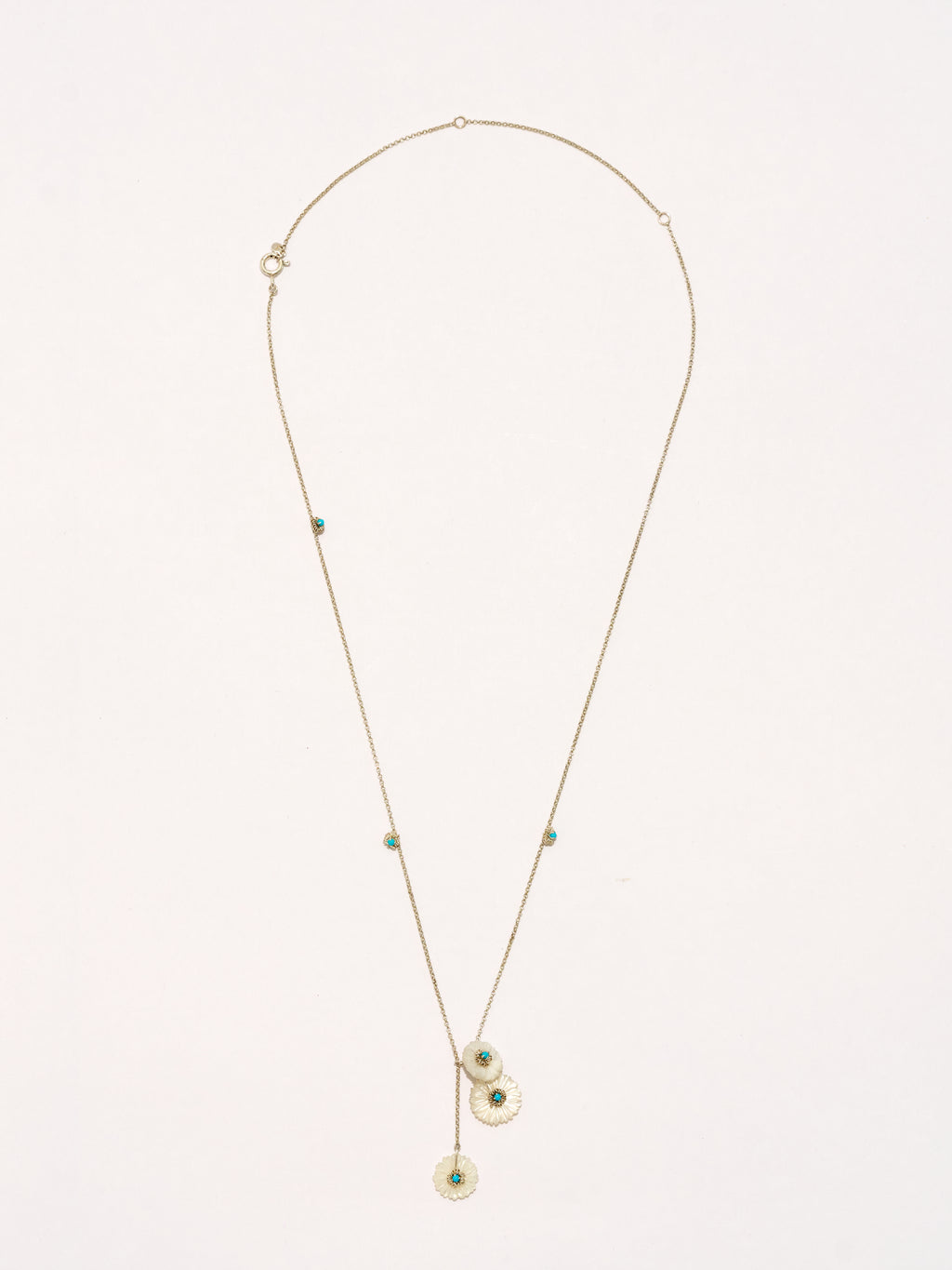 Daisy Blue Glacé Necklace