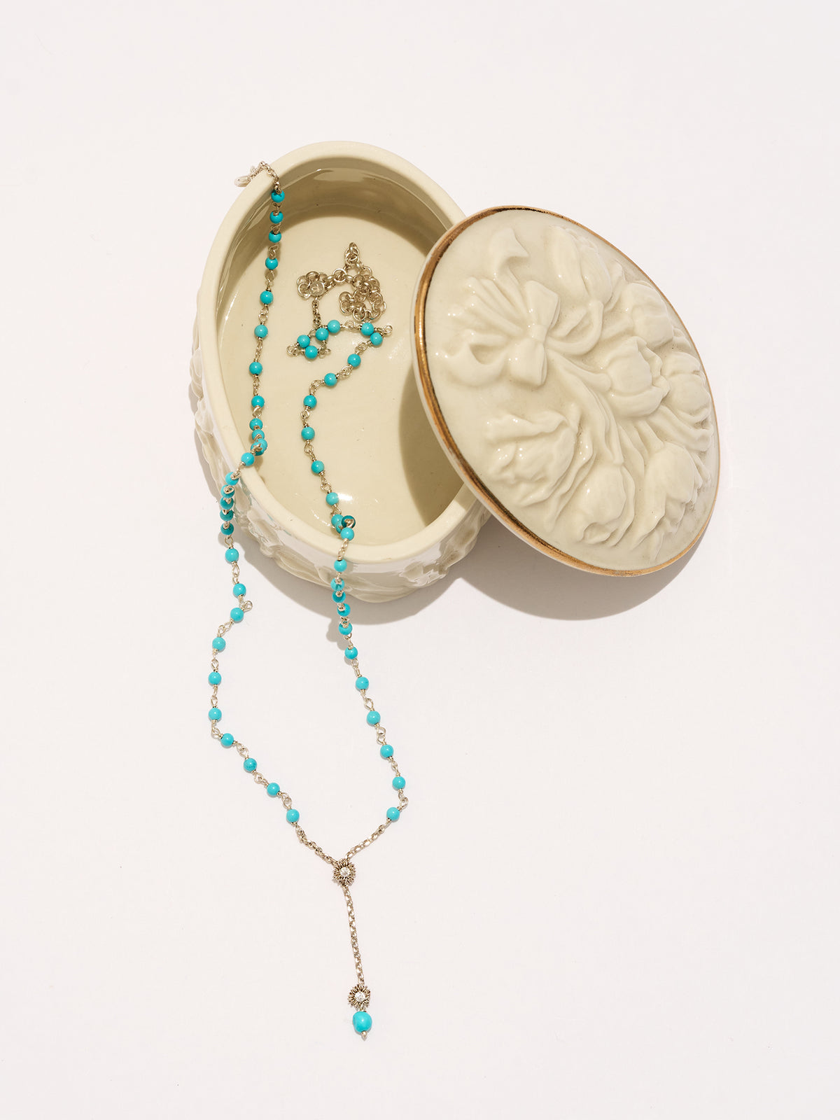 Daisy Blue Necklace