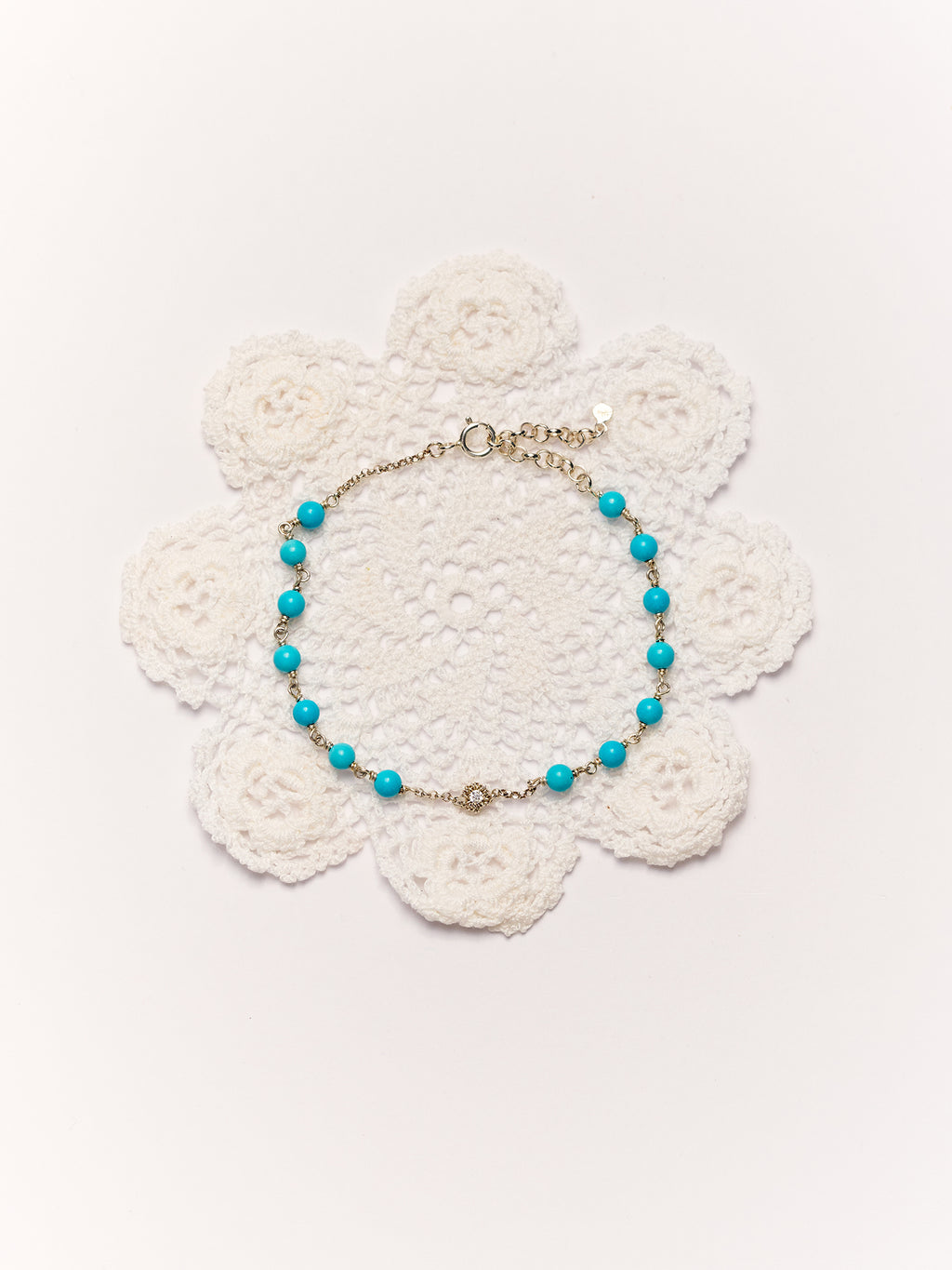Daisy Blue Bracelet