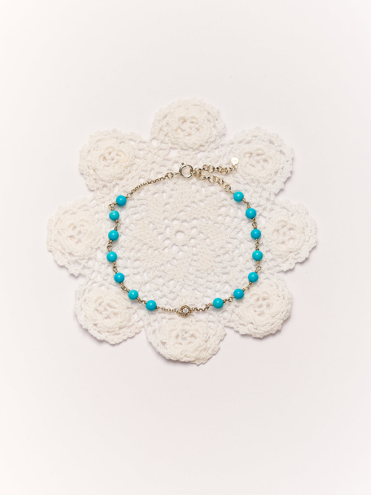 Daisy Blue Bracelet