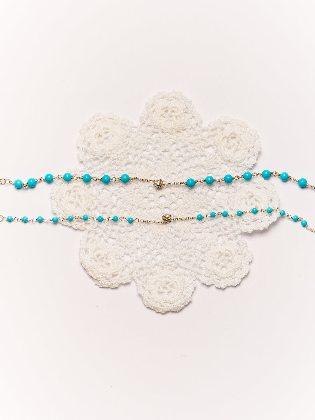 Daisy Blue Bracelet