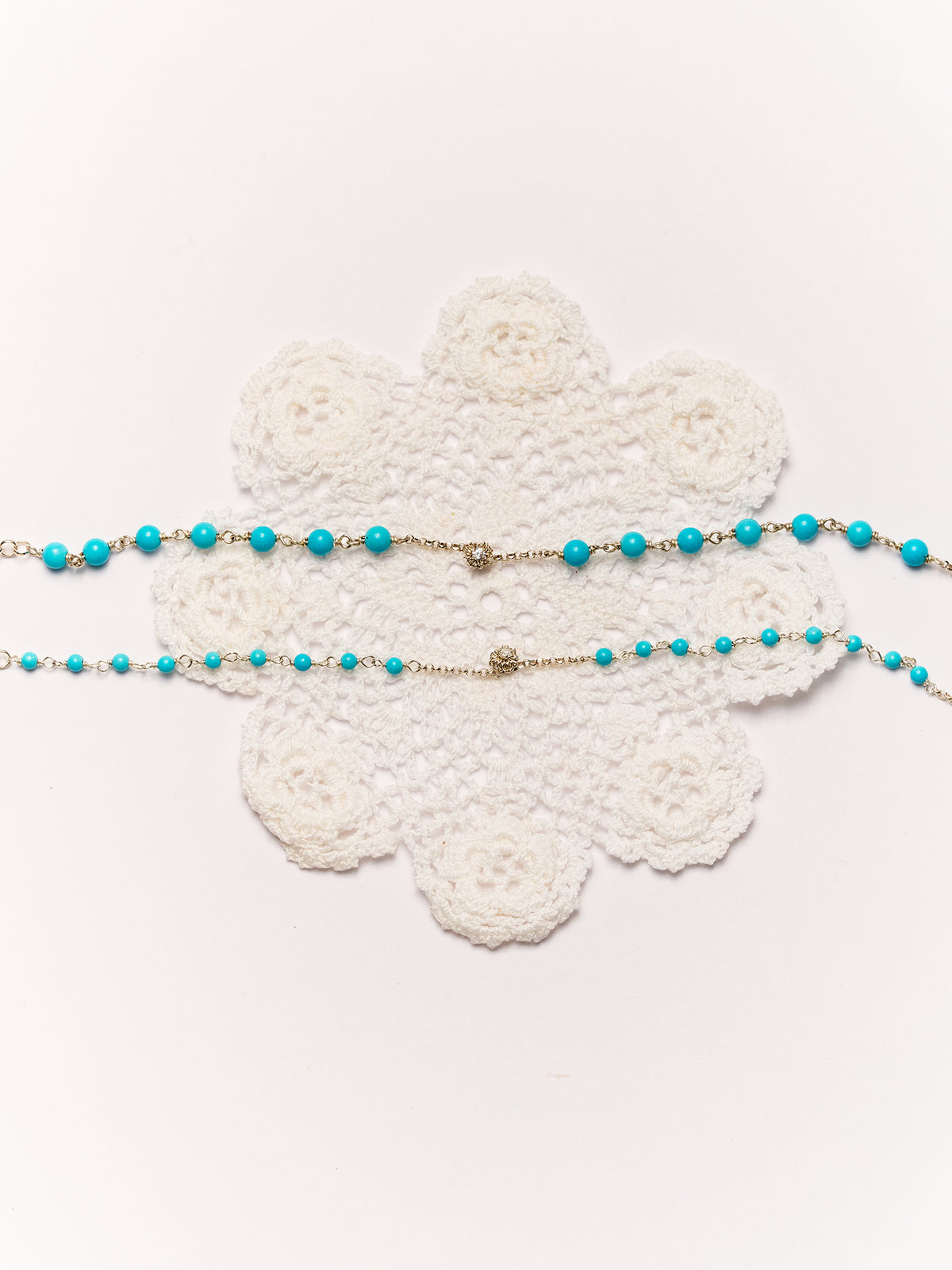 Daisy Blue Bracelet