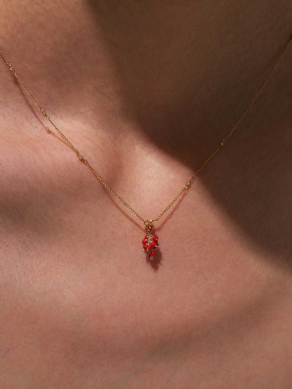 Little Daisy Cluster Necklace