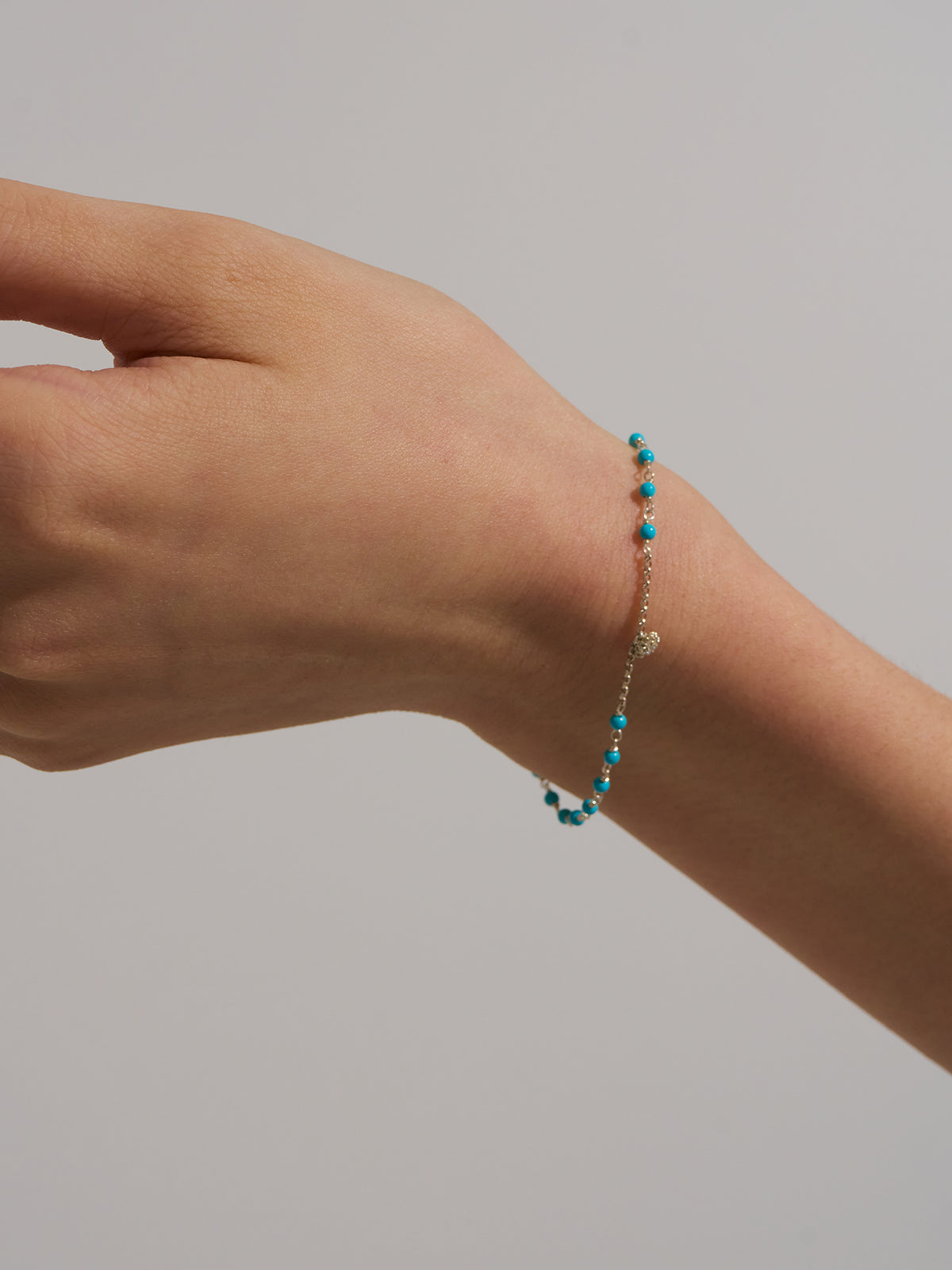 Daisy Blue Bracelet