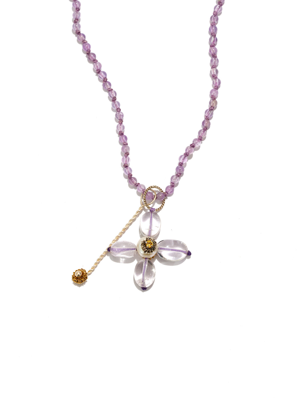 Cross Bloom Necklace