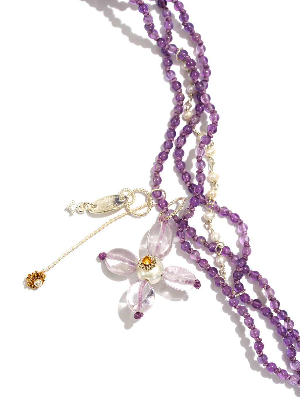 Cross Bloom Trio Bracelet