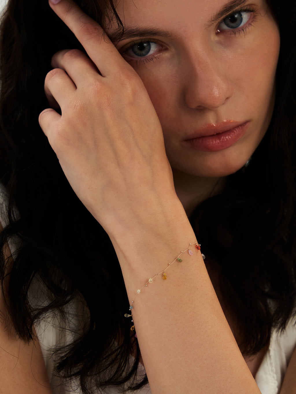 Sapphire Dew Bracelet