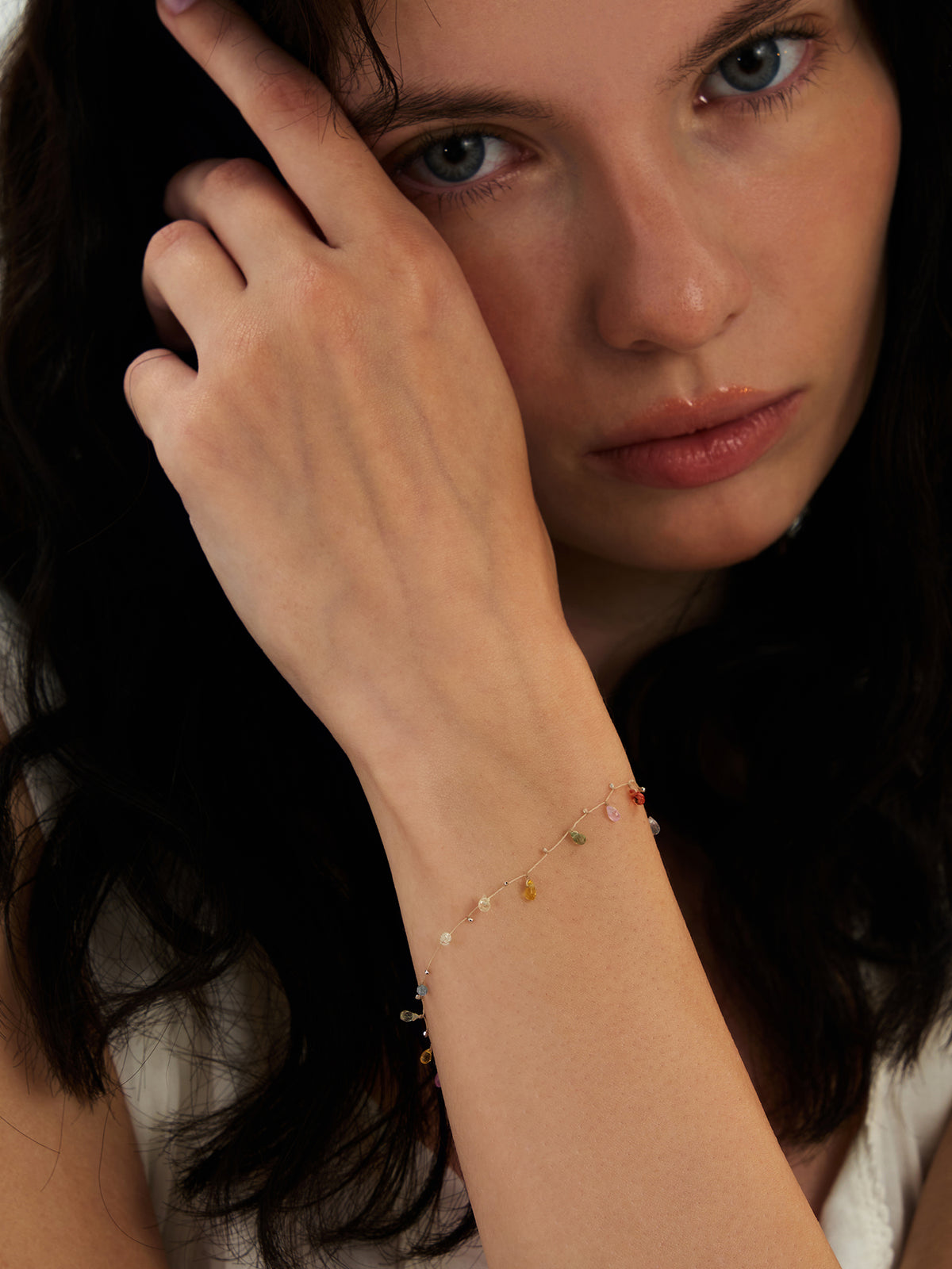 Sapphire Dew Bracelet