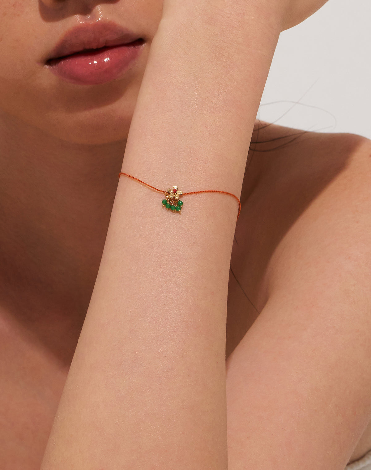 Jade Drop Bracelet
