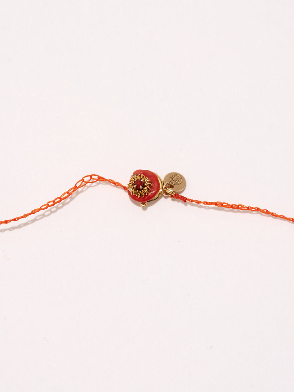 Little Daisy Crochet Cord Necklace