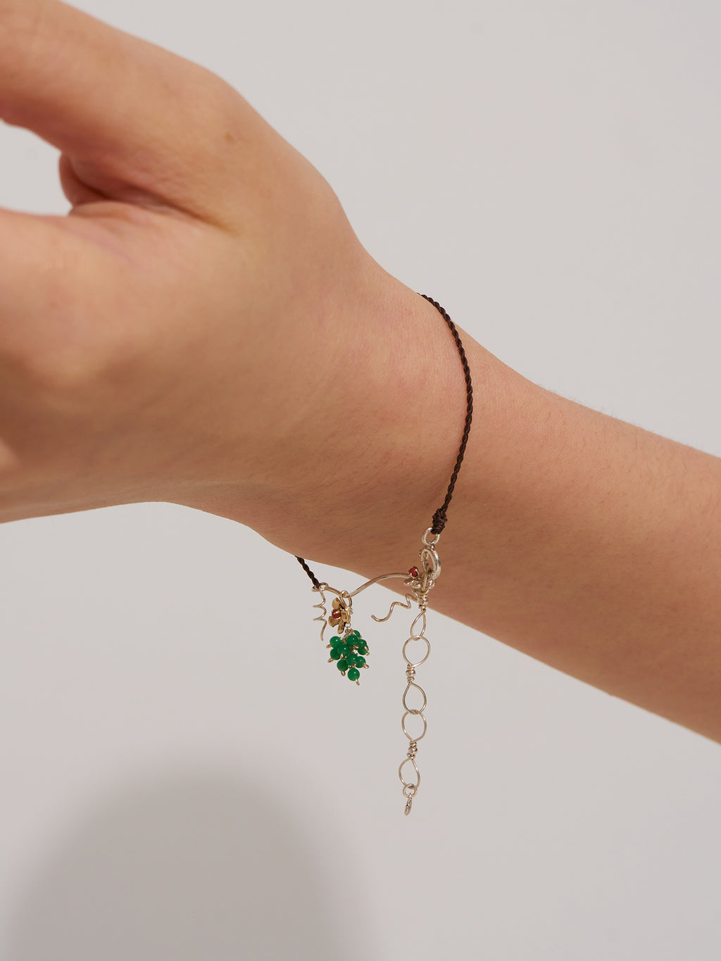 Little Berry Cluster Bracelet