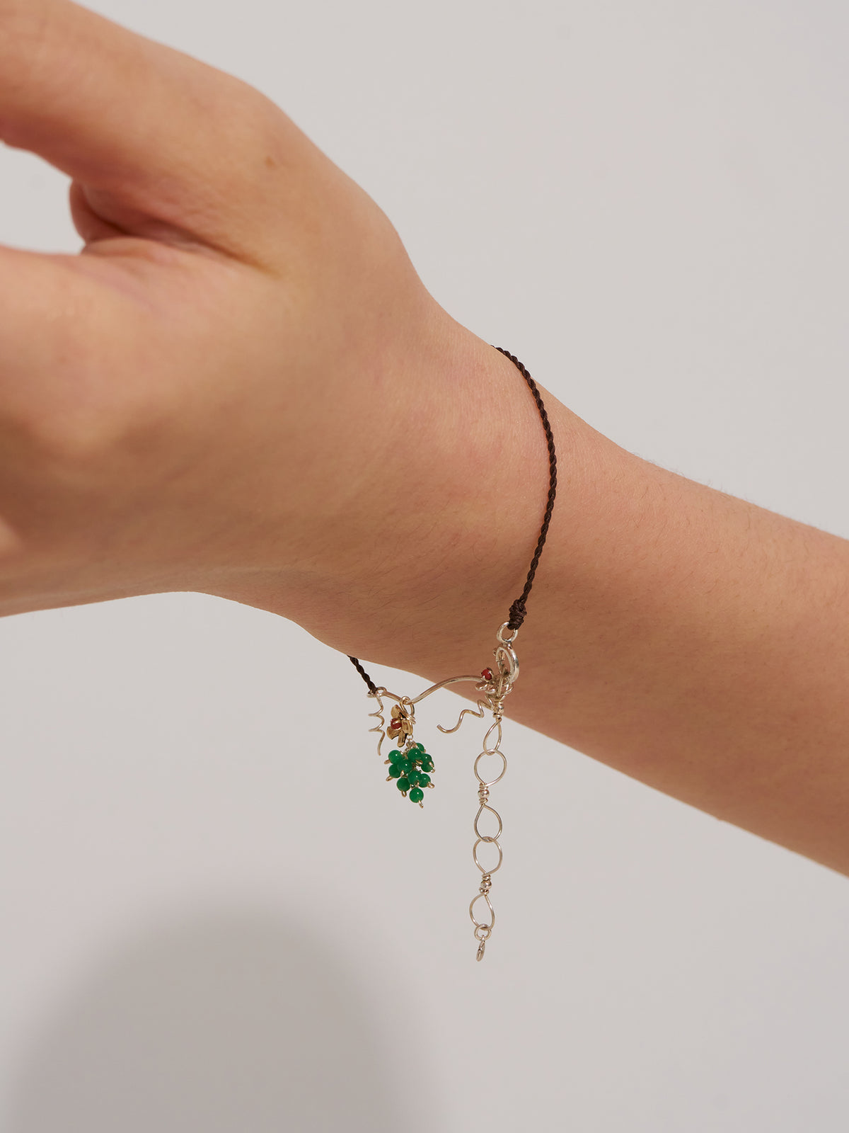 Little Berry Cluster Bracelet