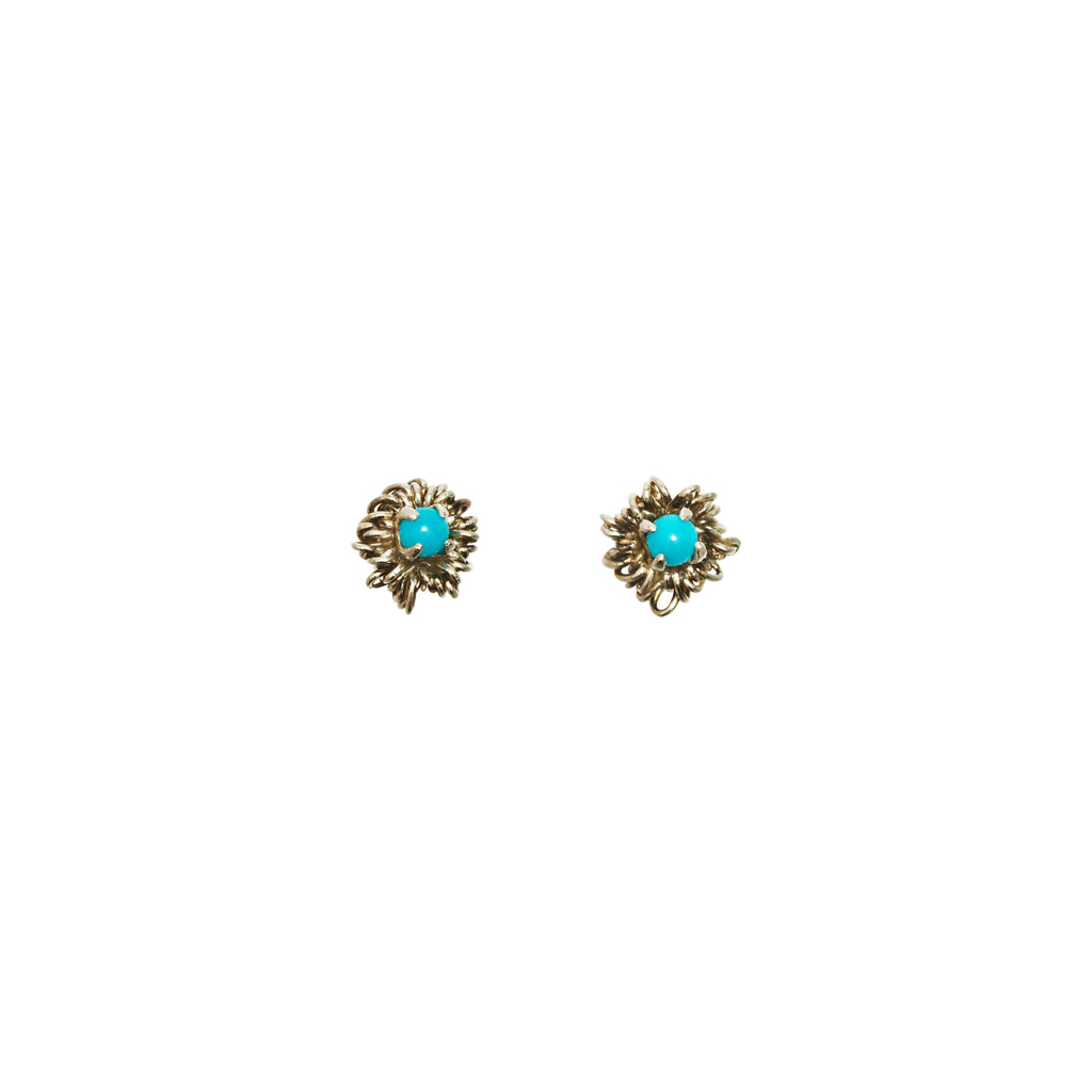 Daisy Blue Earrings