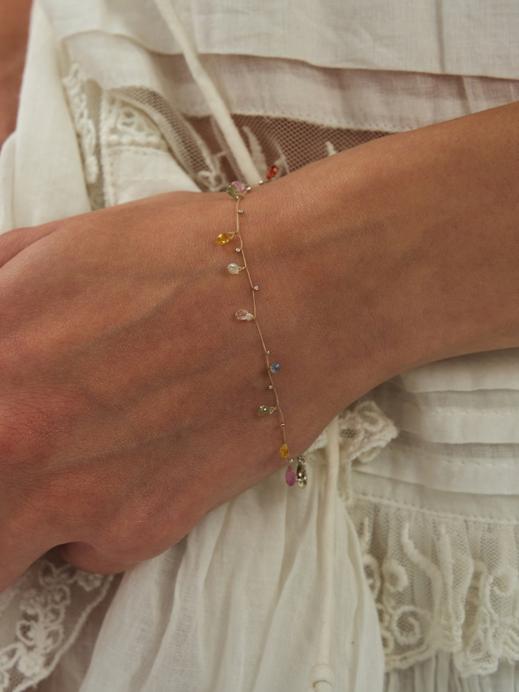 Sapphire Dew Bracelet