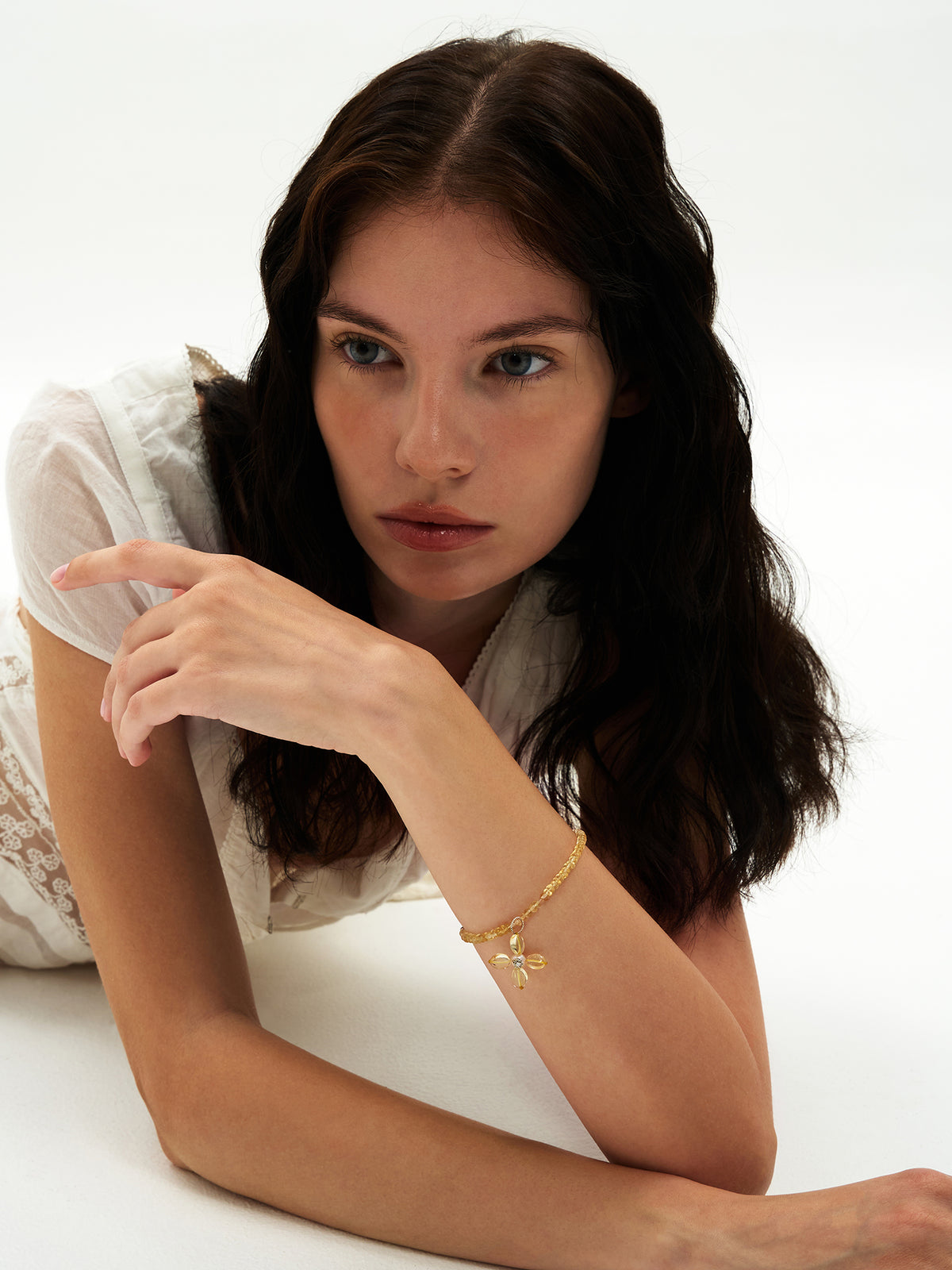 Cross Bloom Bracelet