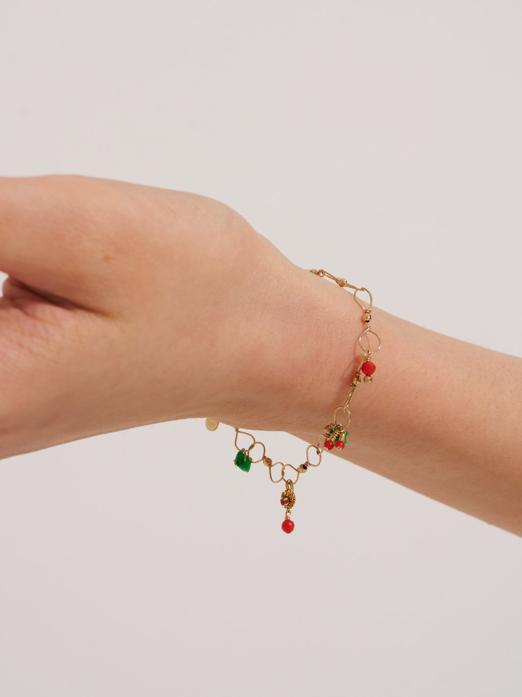 Little Daisy Confetti Chain Bracelet