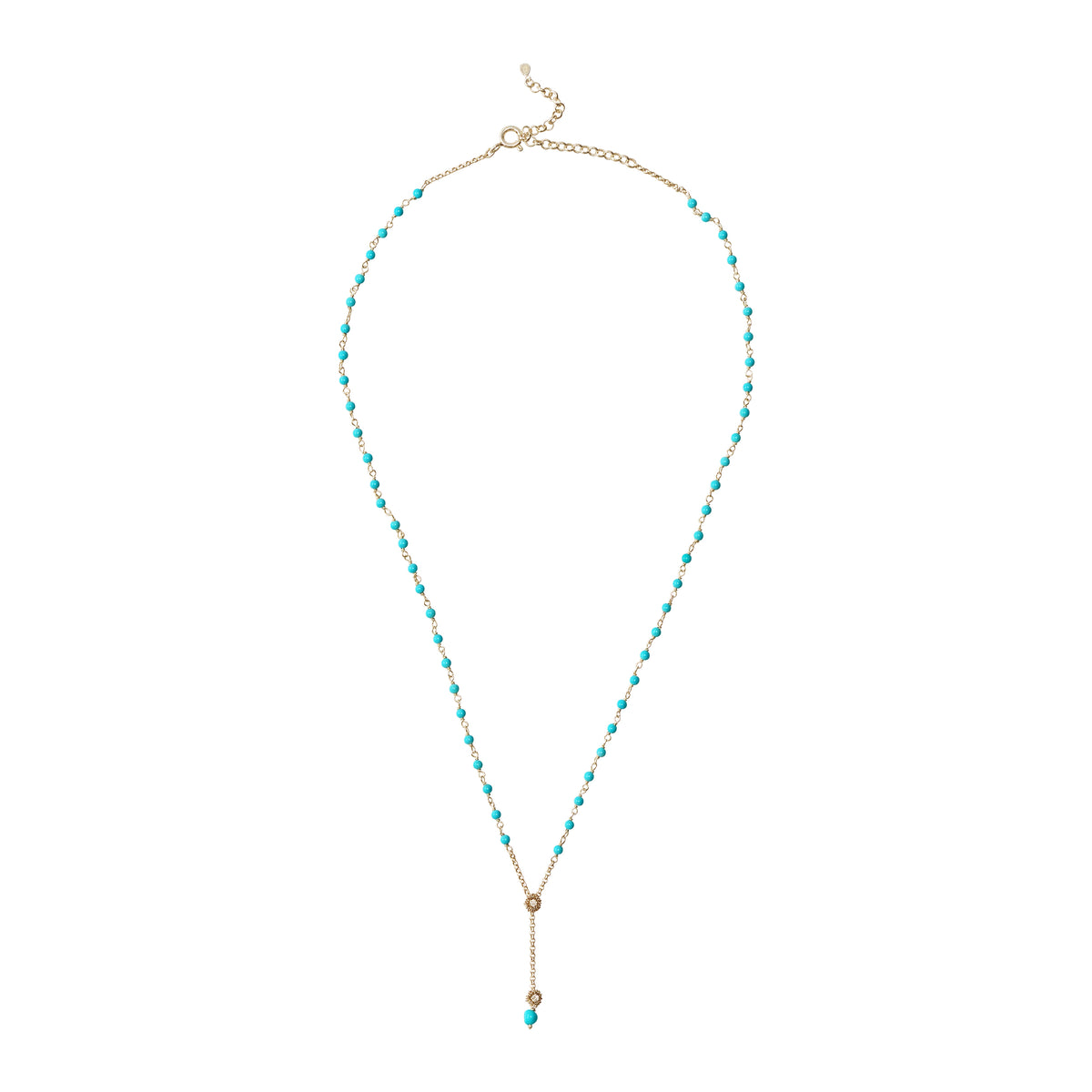 Daisy Blue Necklace
