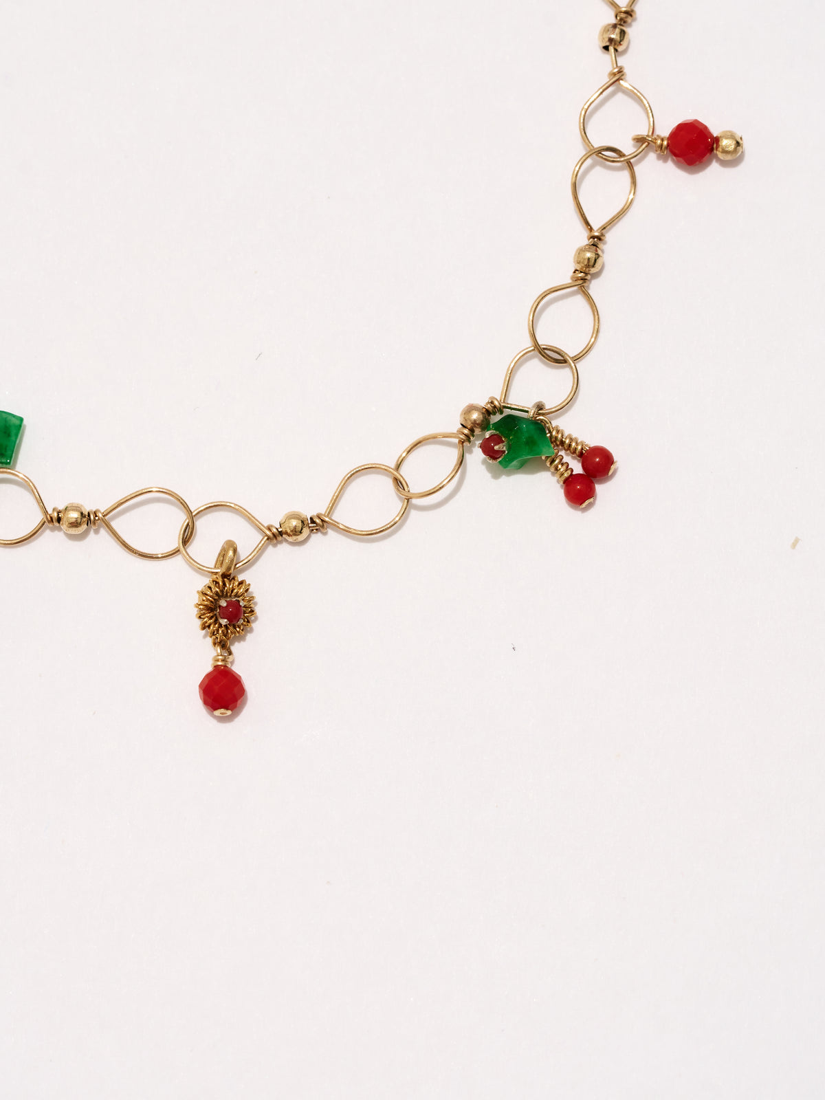 Little Daisy Confetti Chain Bracelet