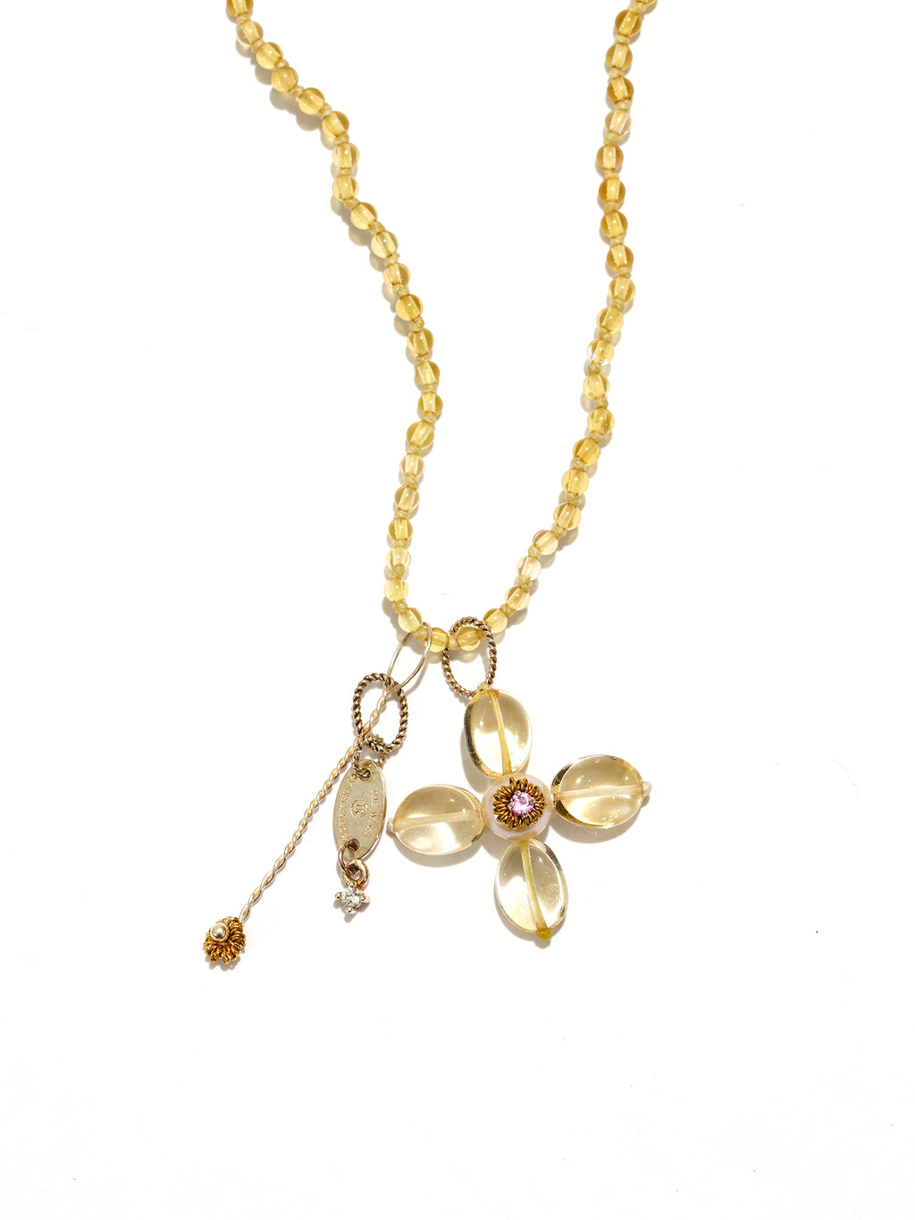 Cross Bloom Necklace