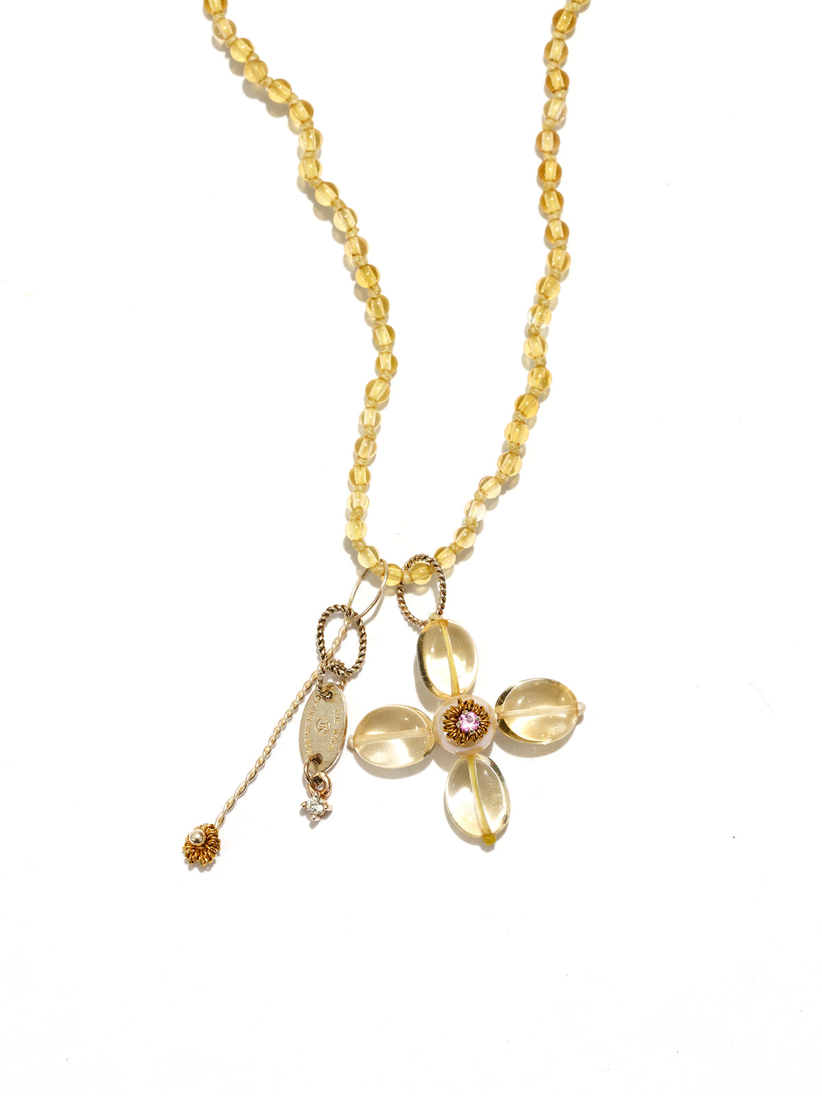 Cross Bloom Necklace