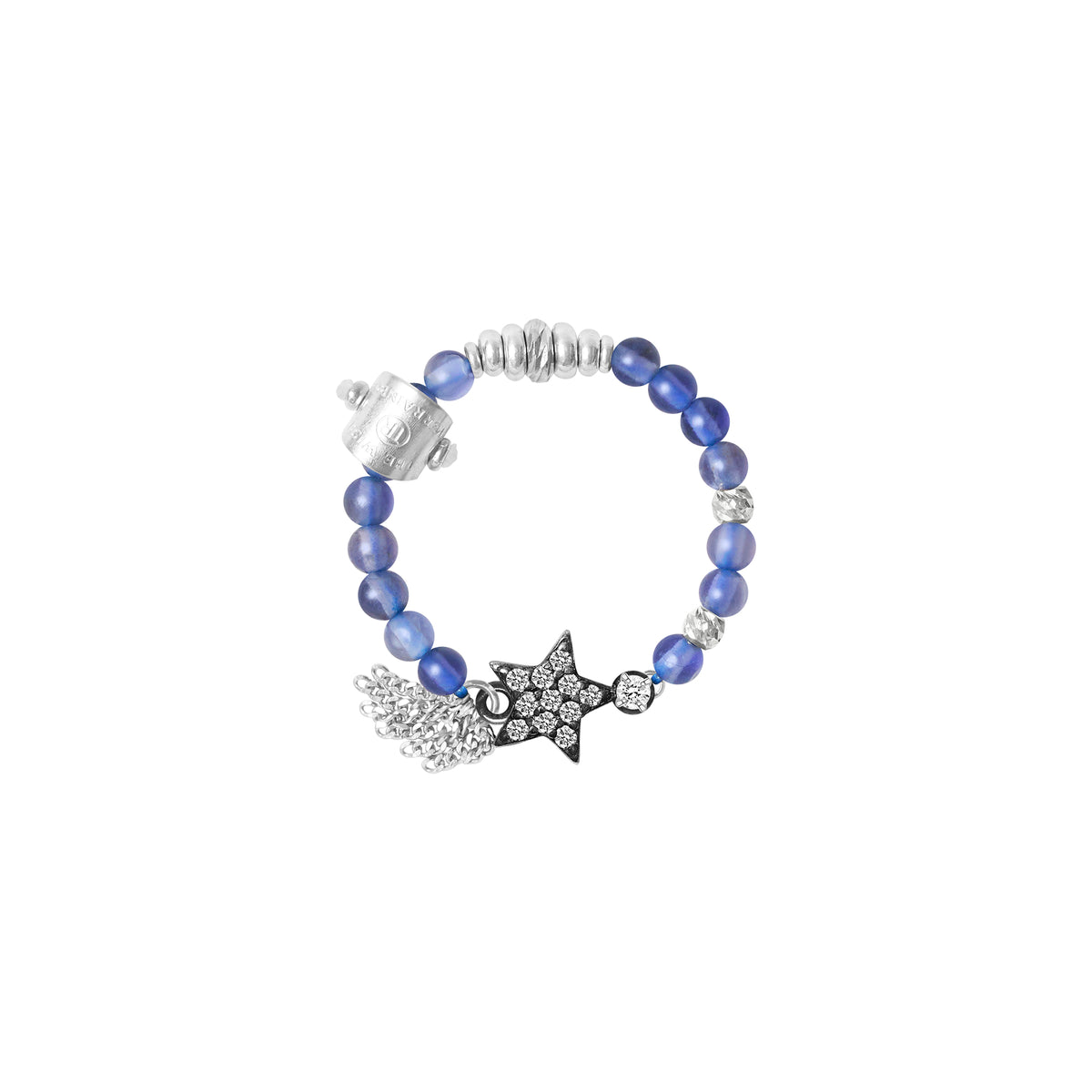 Iolite Shooting Star Ring