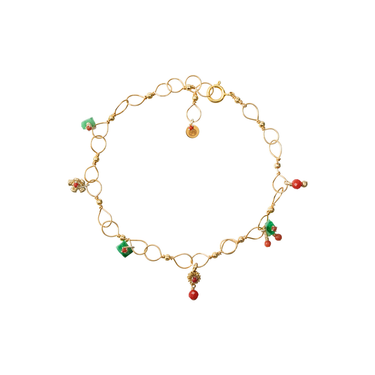Little Daisy Confetti Chain Bracelet