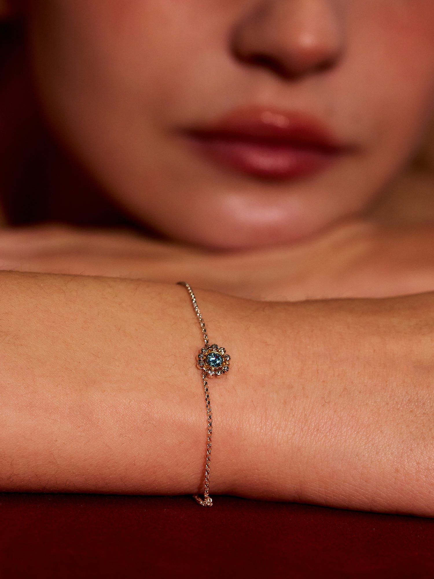 Oil Palette Halo Bracelet