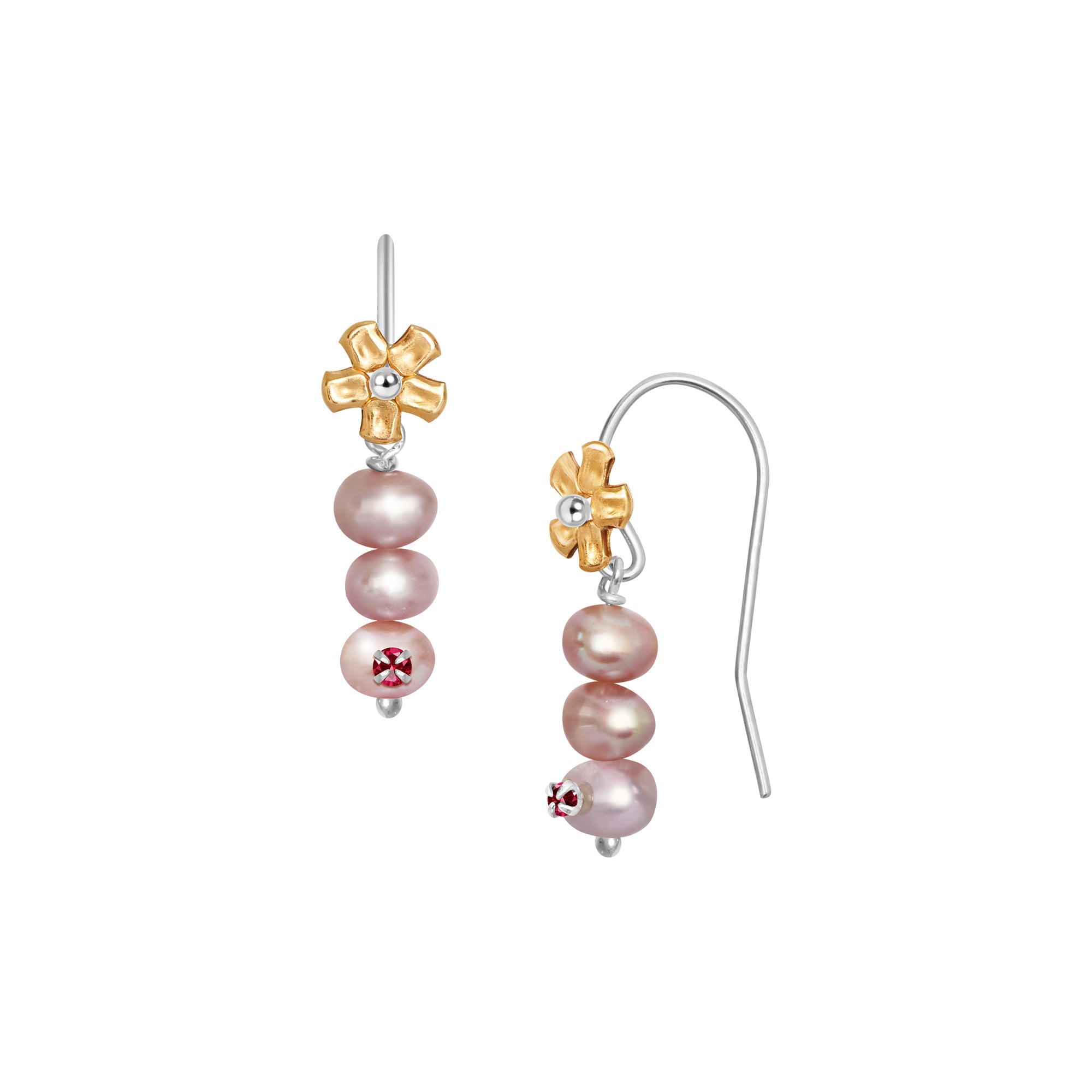 Pinot Gris Blossom Earrings