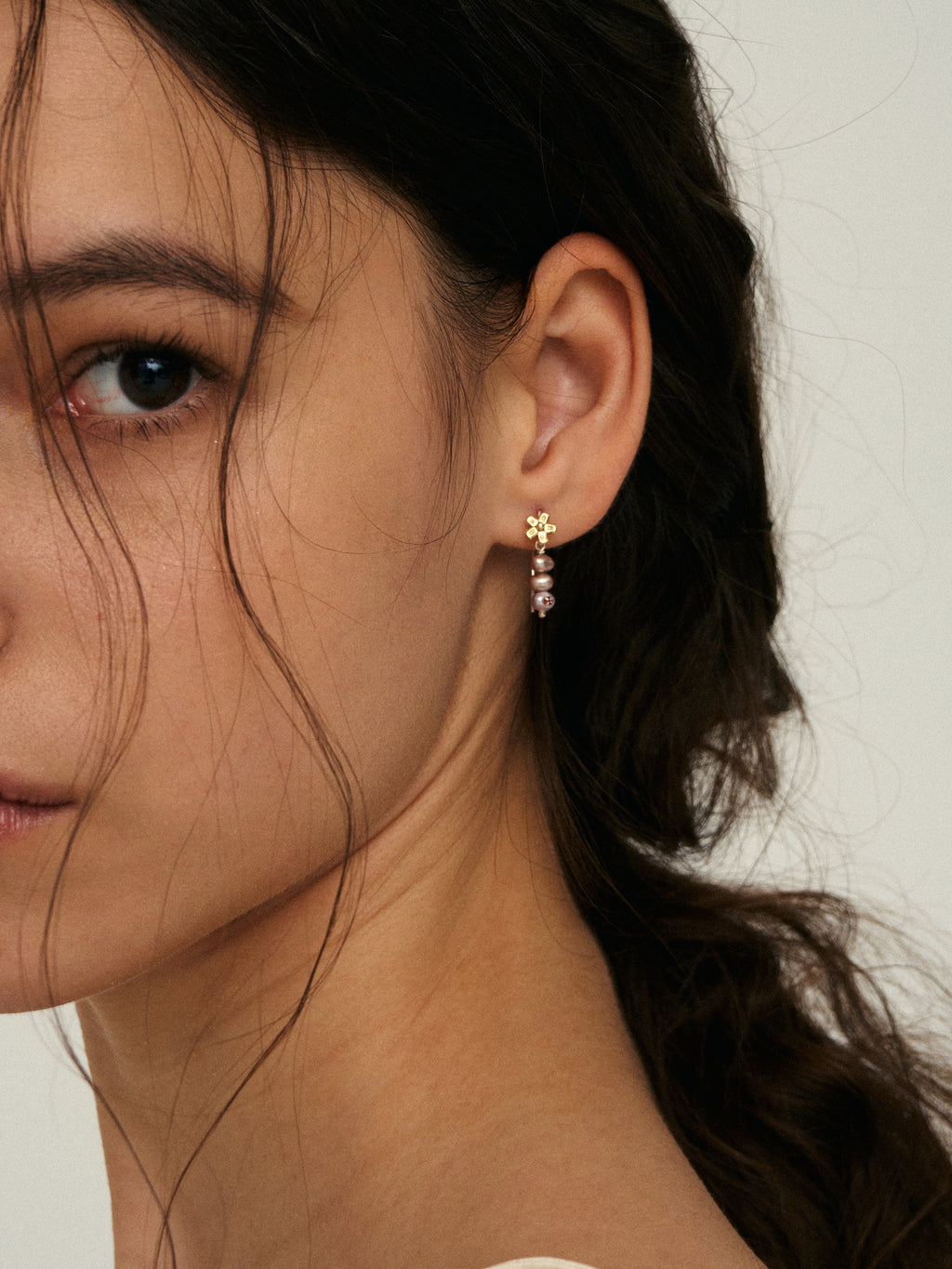 Pinot Gris Blossom Earrings