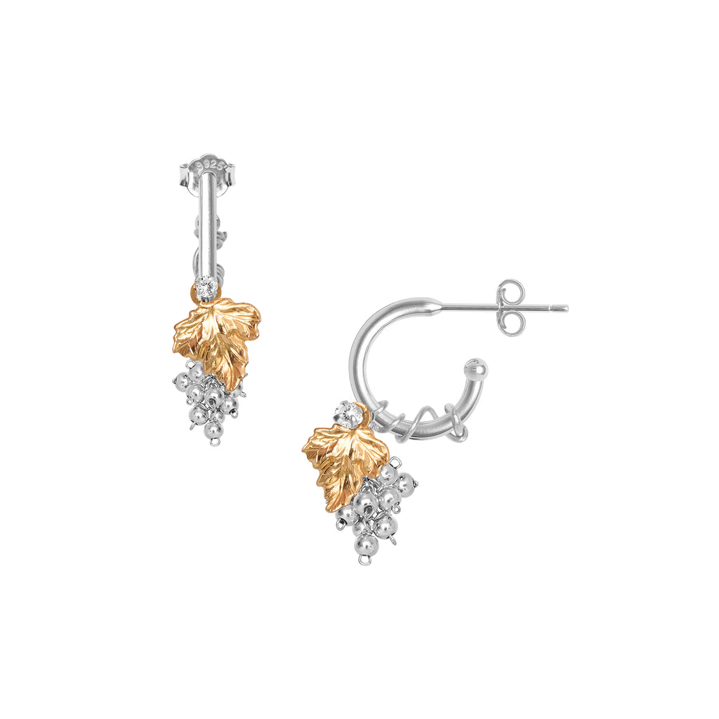 Pinot Gris Drop Hoops